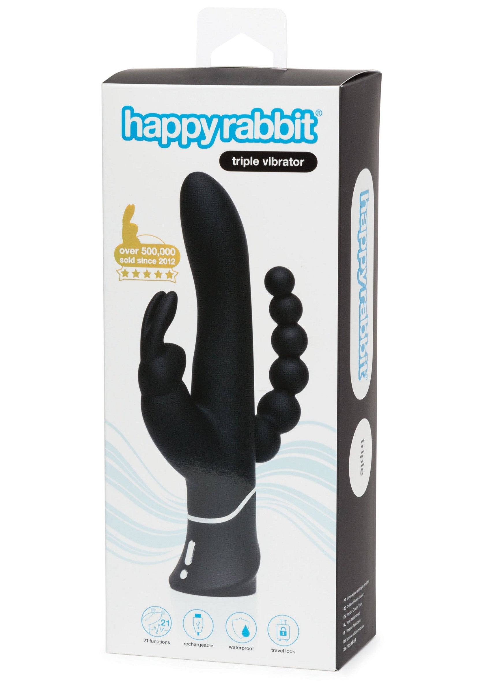 Happy Rabbit Triple Curve Rabbit