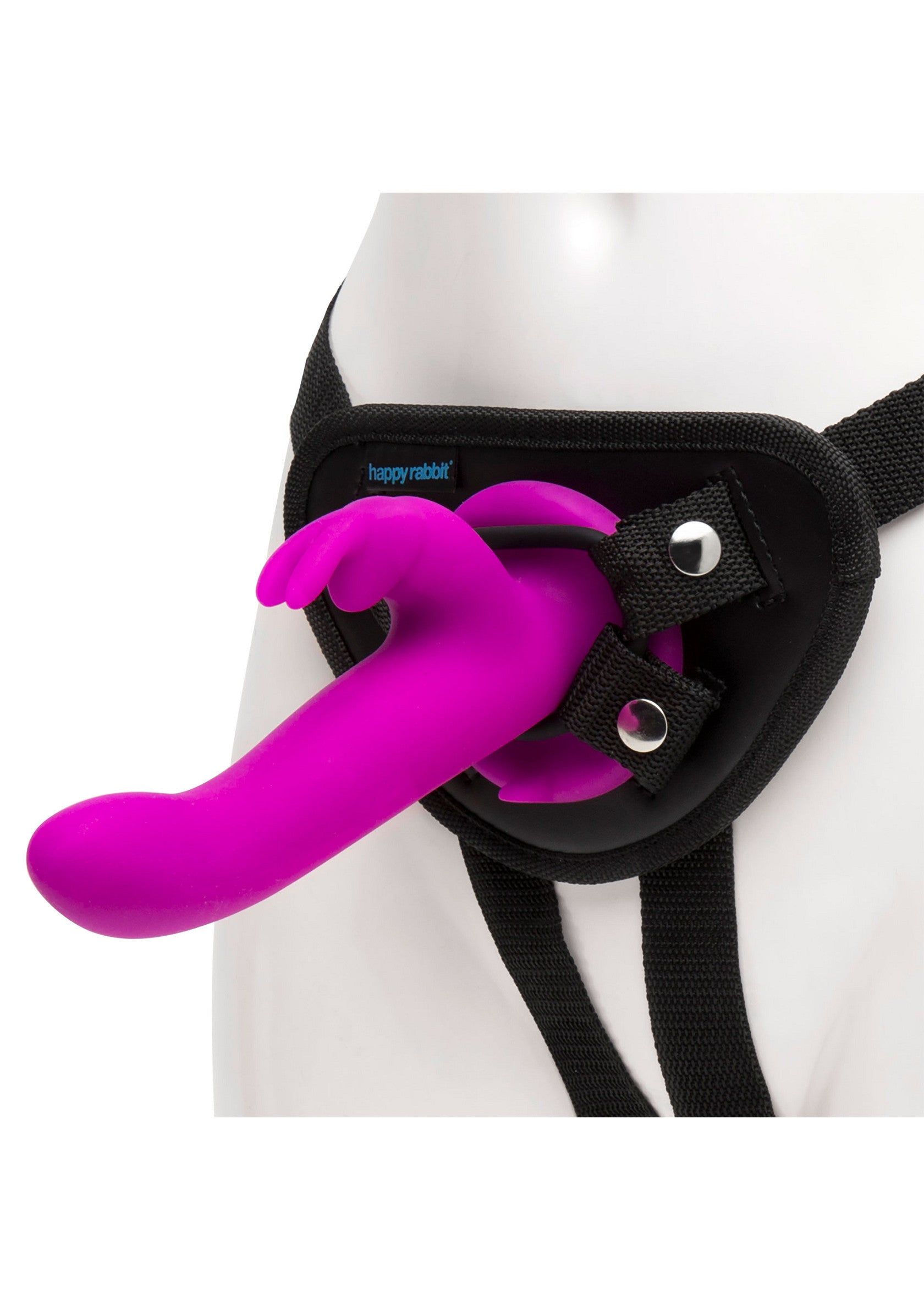 Happy Rabbit Vibrating Strap On Harness Set