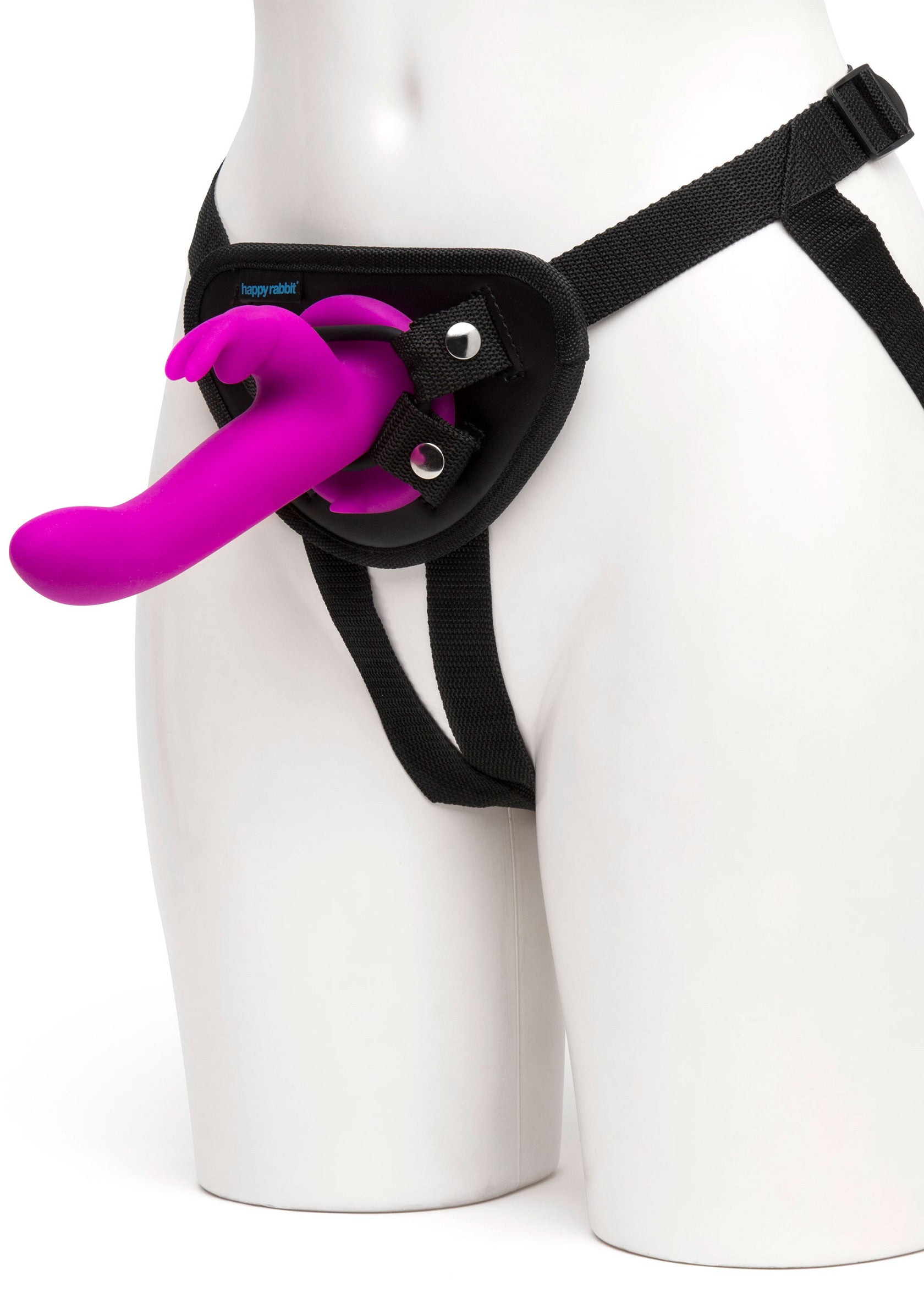 Happy Rabbit Vibrating Strap On Harness Set