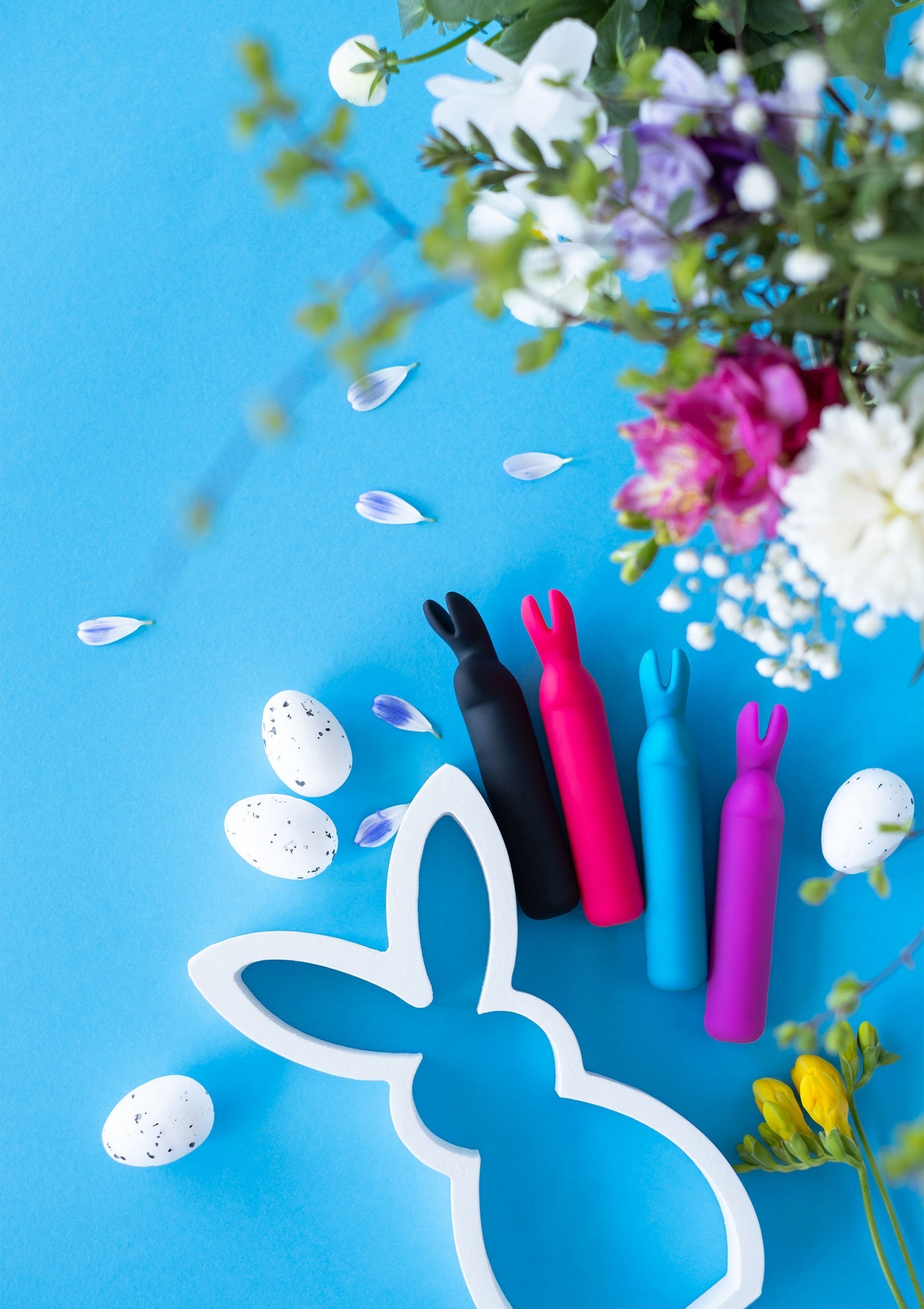Happy Rabbit Silicone Rabbit Ears Bullet