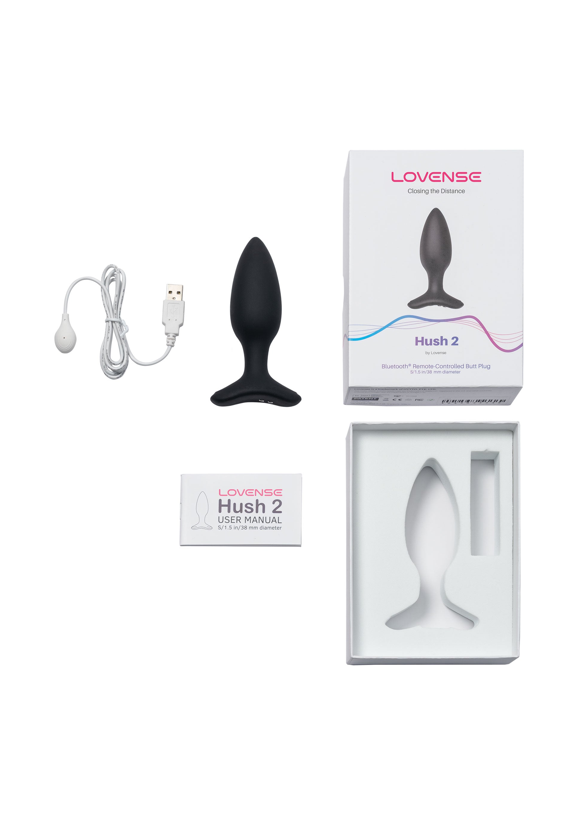 Lovense Hush 2 - 1.5 inch