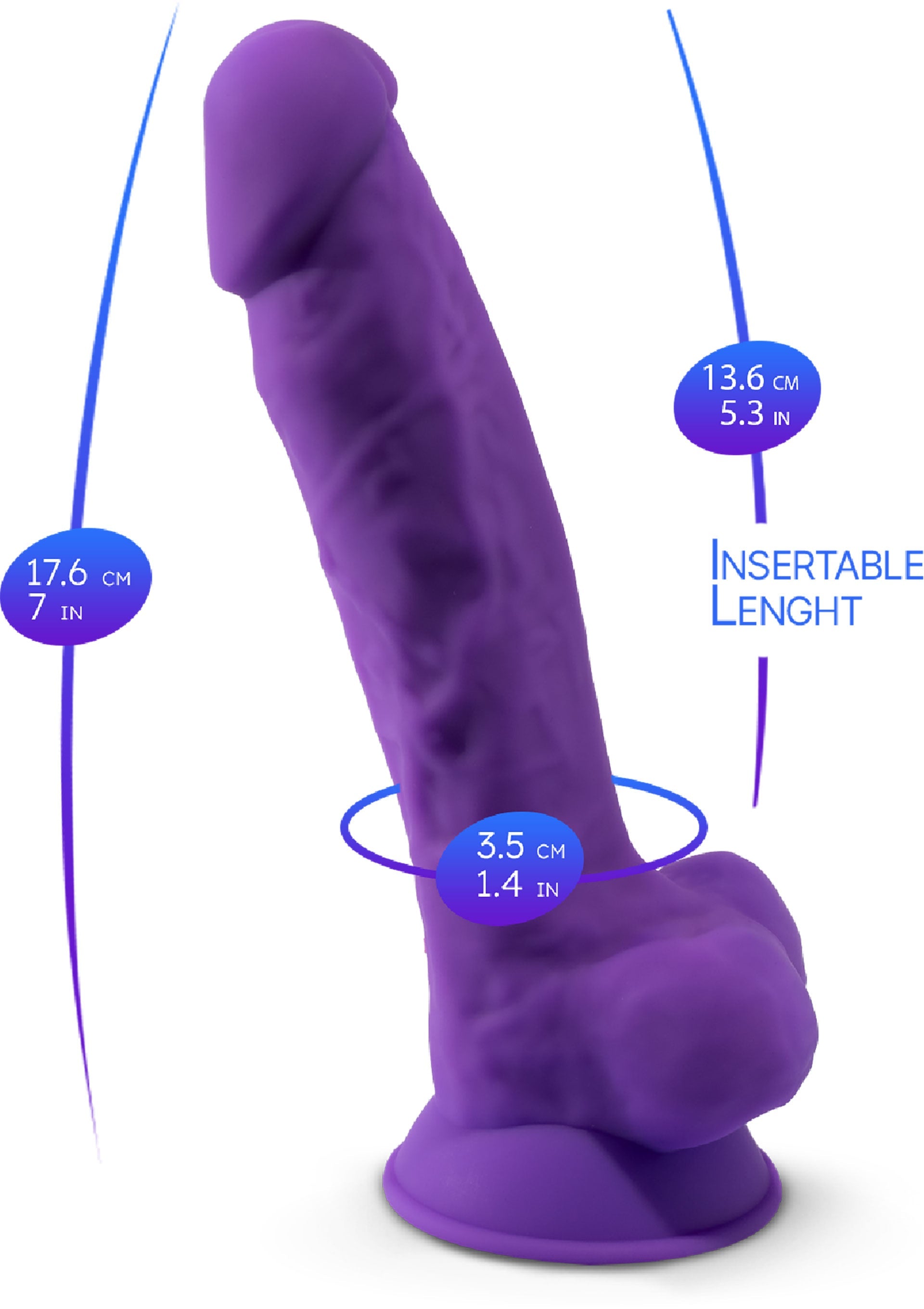 Silex-D Dildo Model 7 inch