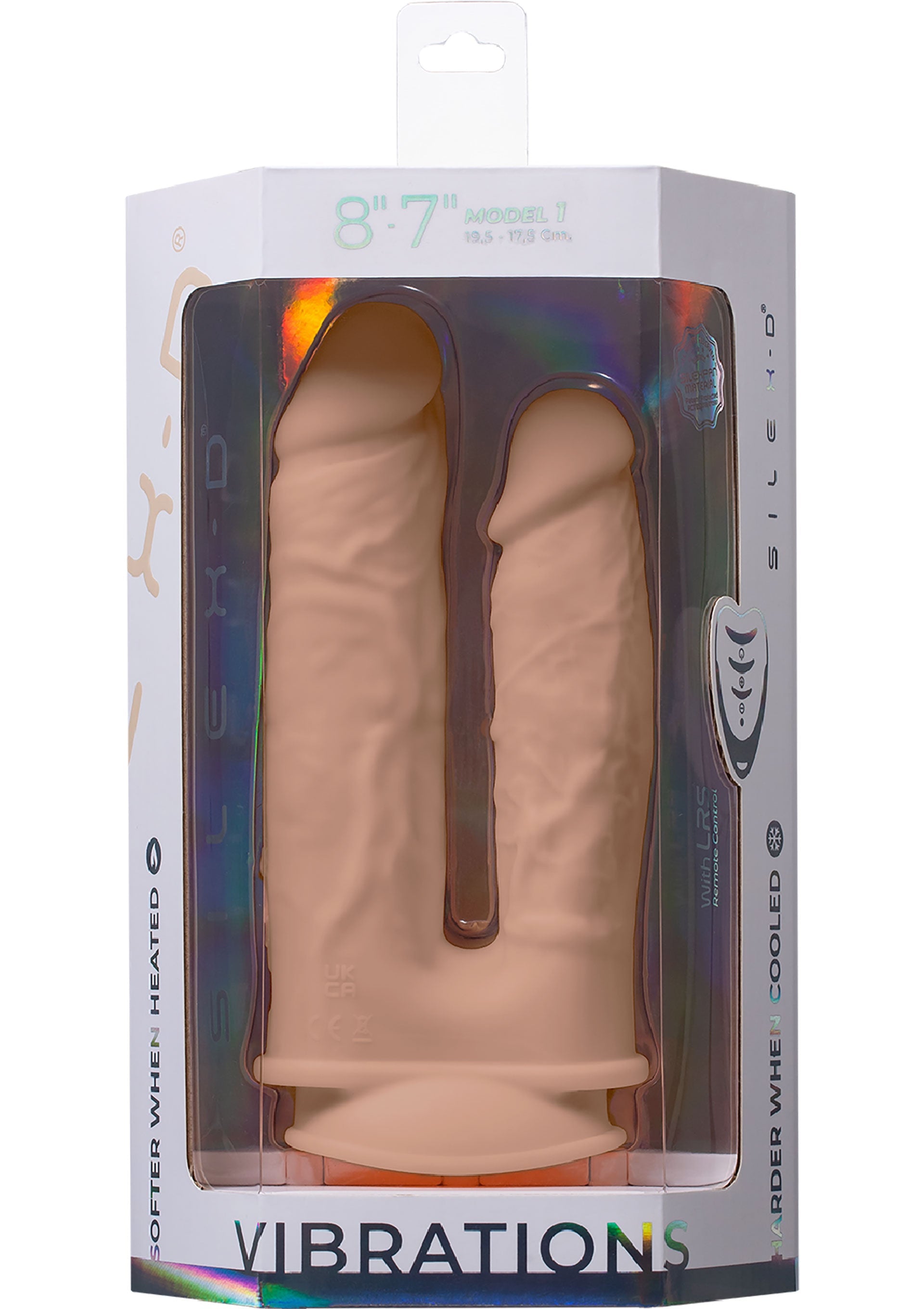 Silex-D Duo Dildo Vibrating 7+8 inch