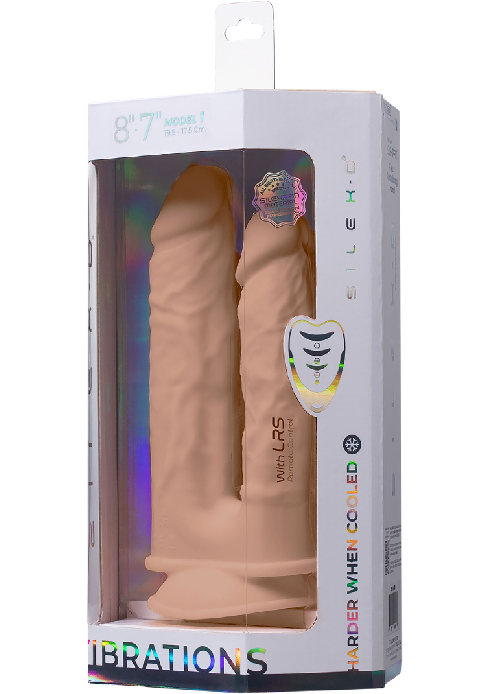 Silex-D Duo Dildo Vibrating 7+8 inch
