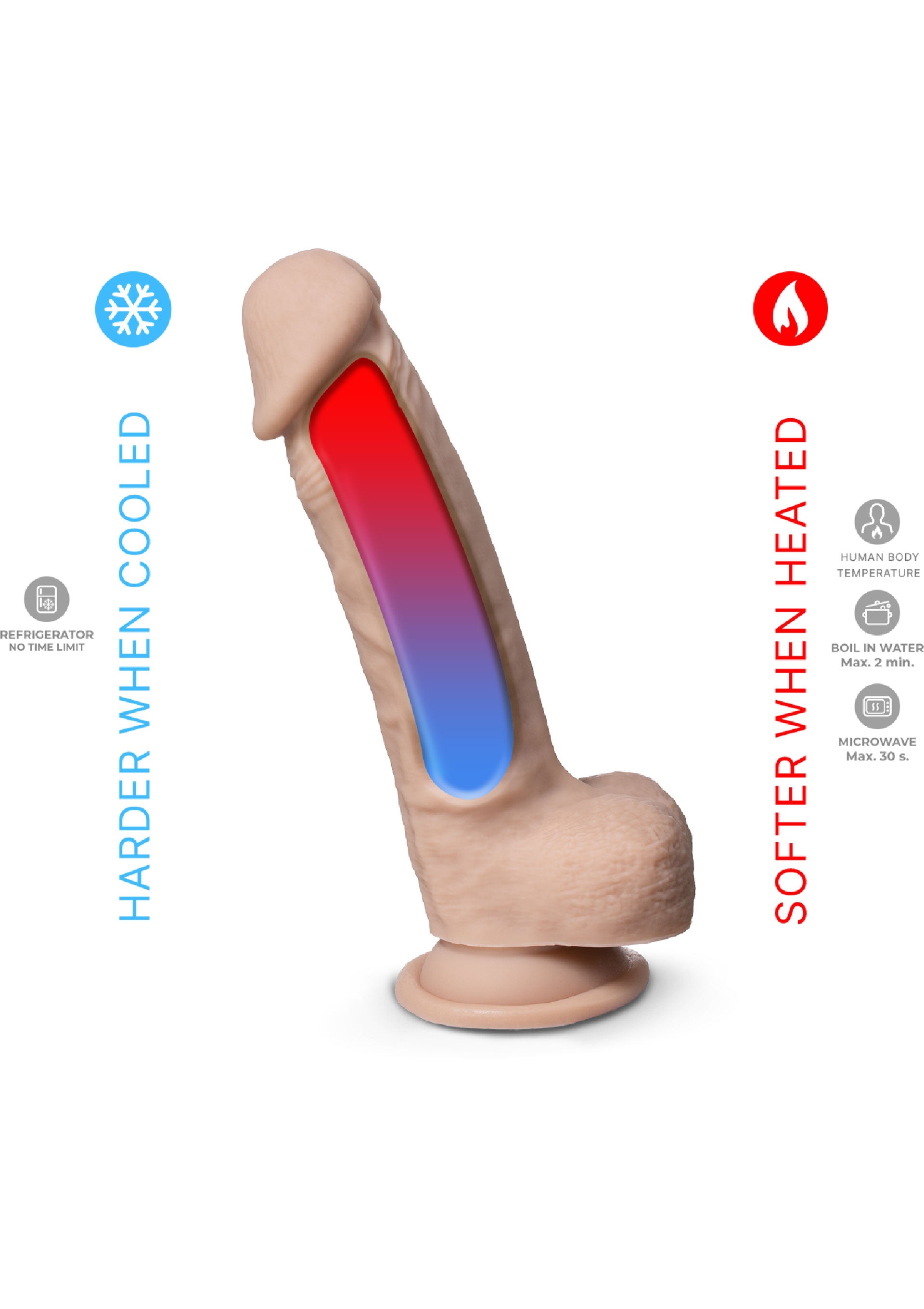 Silex-D Real Skin Dildo Model 1 - 7 inch