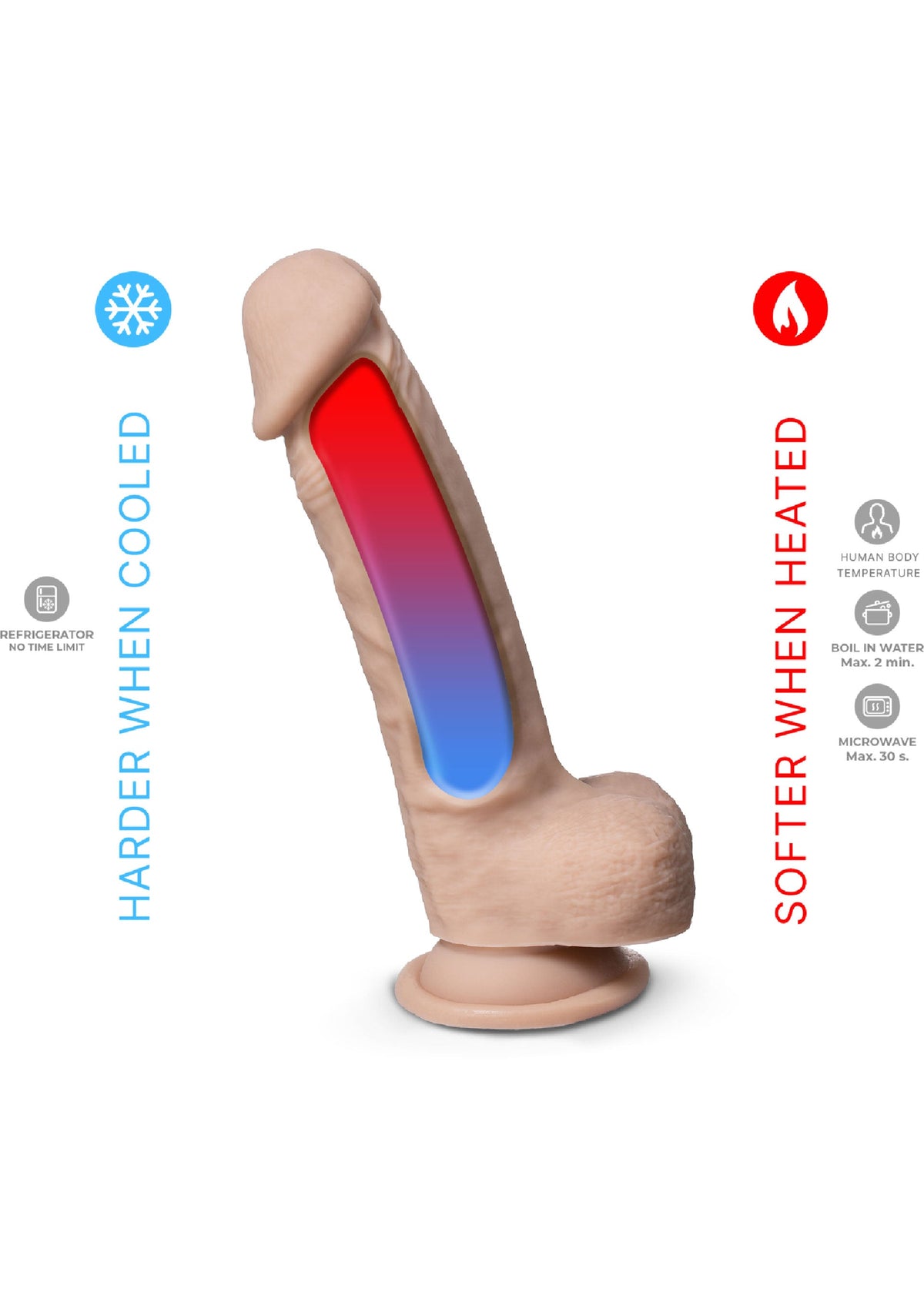 Silex-D Real Skin Dildo Model 1 - 7 inch