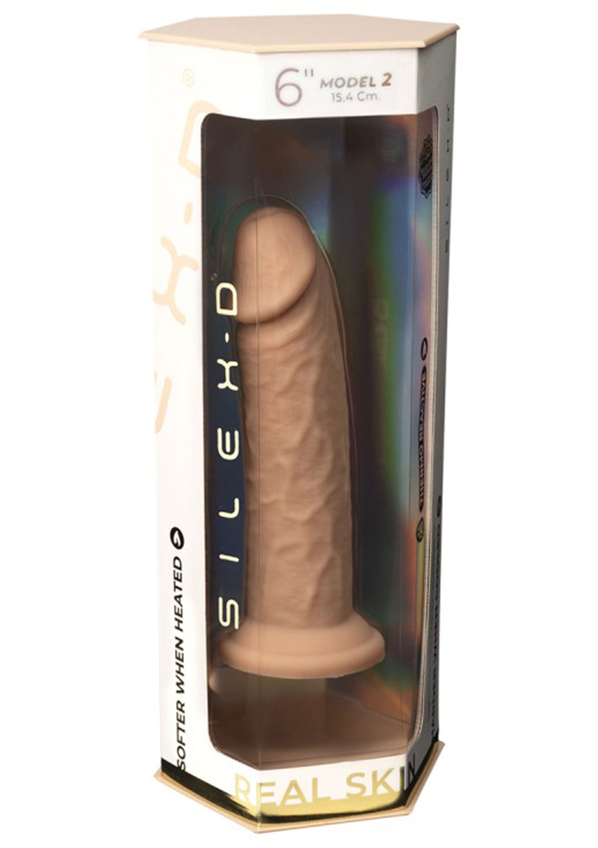 Silex-D Real Skin Dildo Model 2 (6 inch)