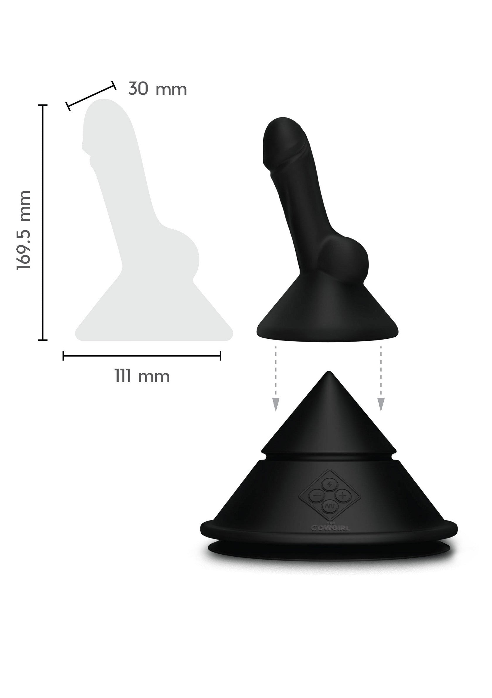 The Cowgirl Cowgirl Cone Sex Machine