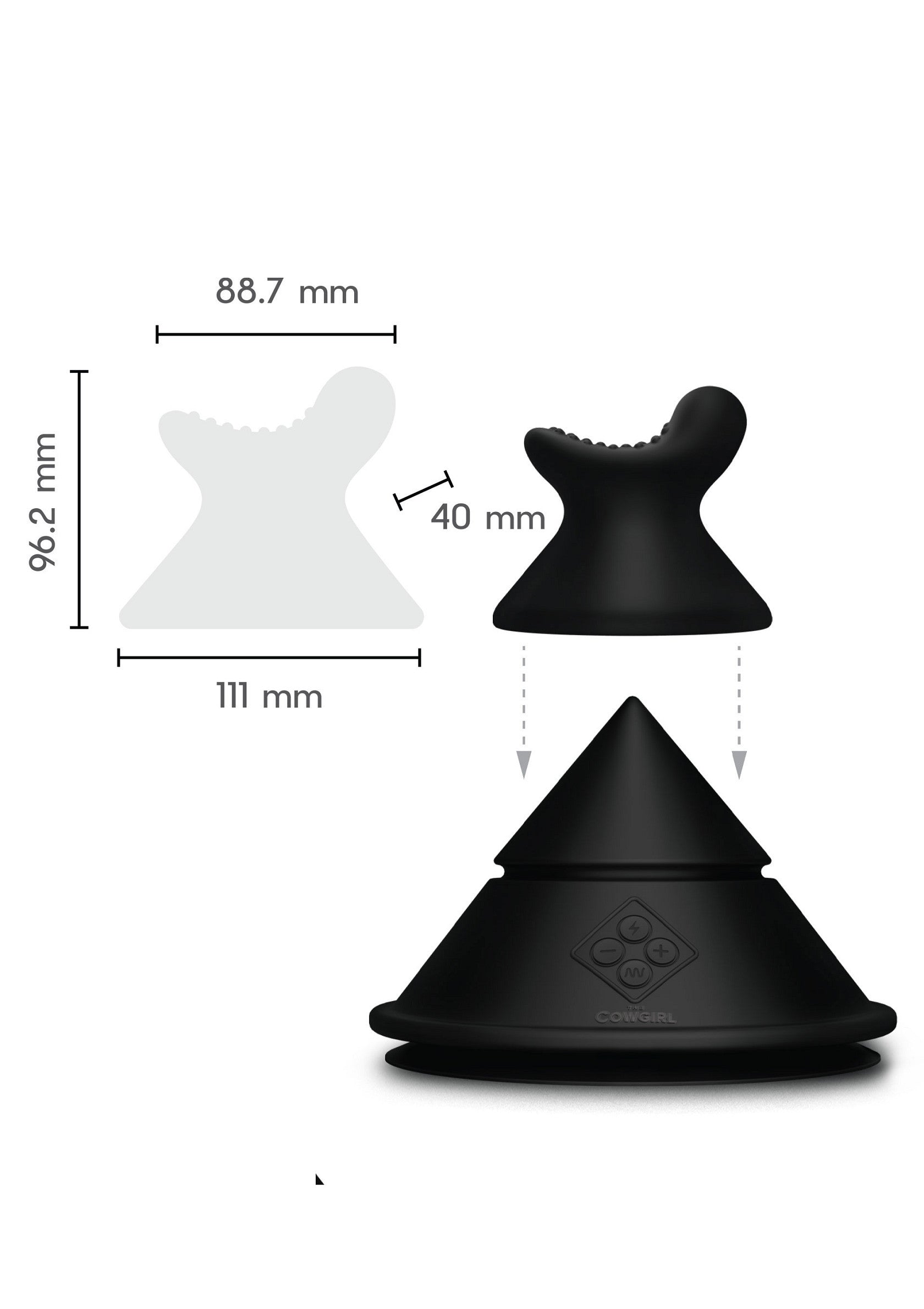 The Cowgirl Cowgirl Cone Sex Machine