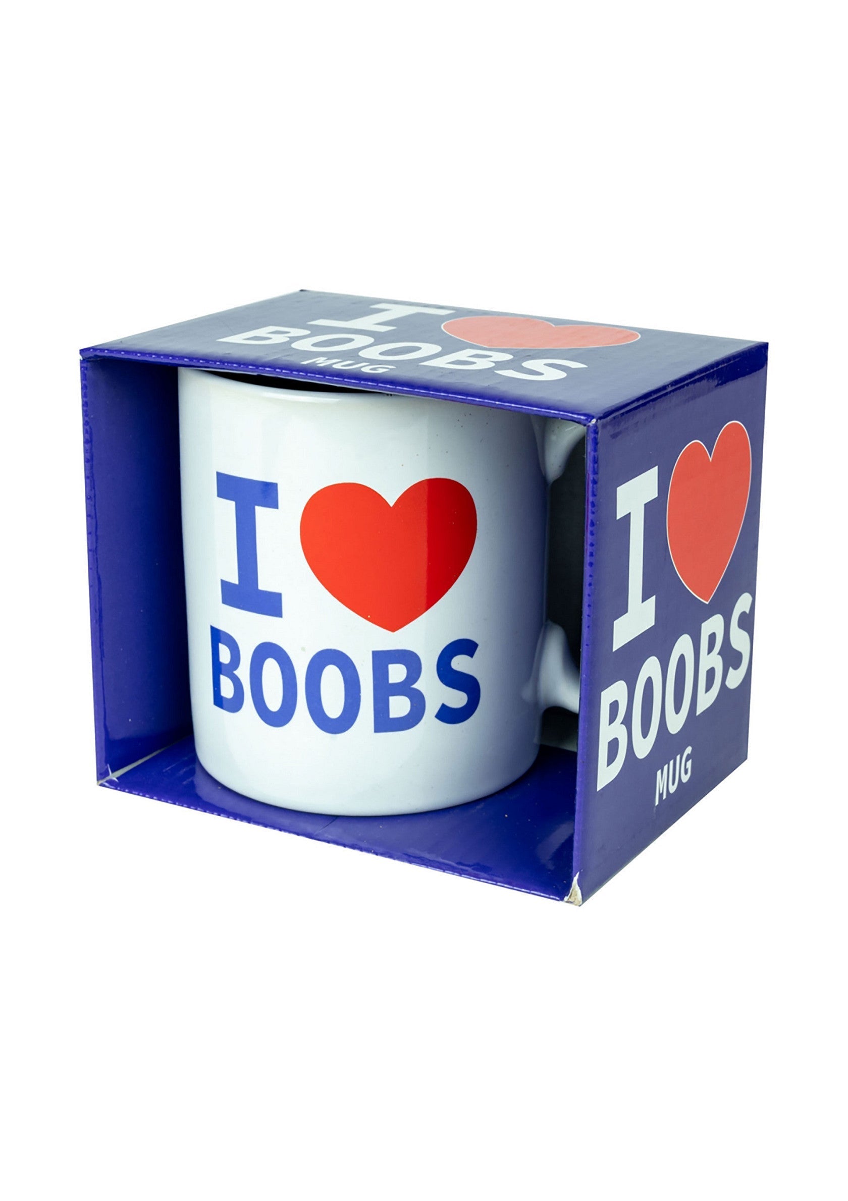 Spencer & Fleetwood I Love Boobs Mug
