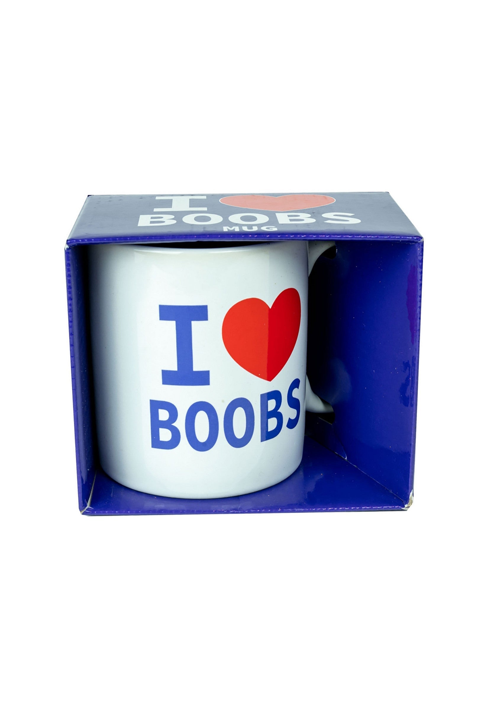 Spencer & Fleetwood I Love Boobs Mug