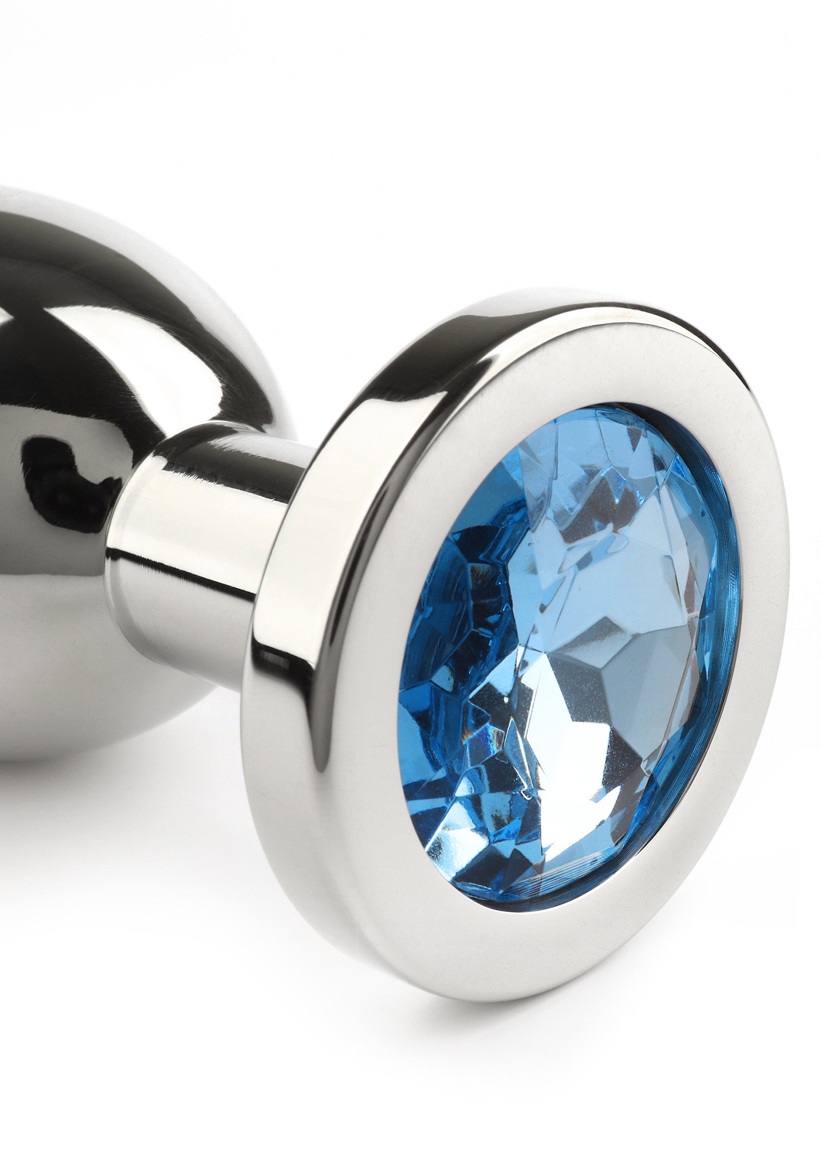 Mr. Steel Jewled Butt Plug Large
