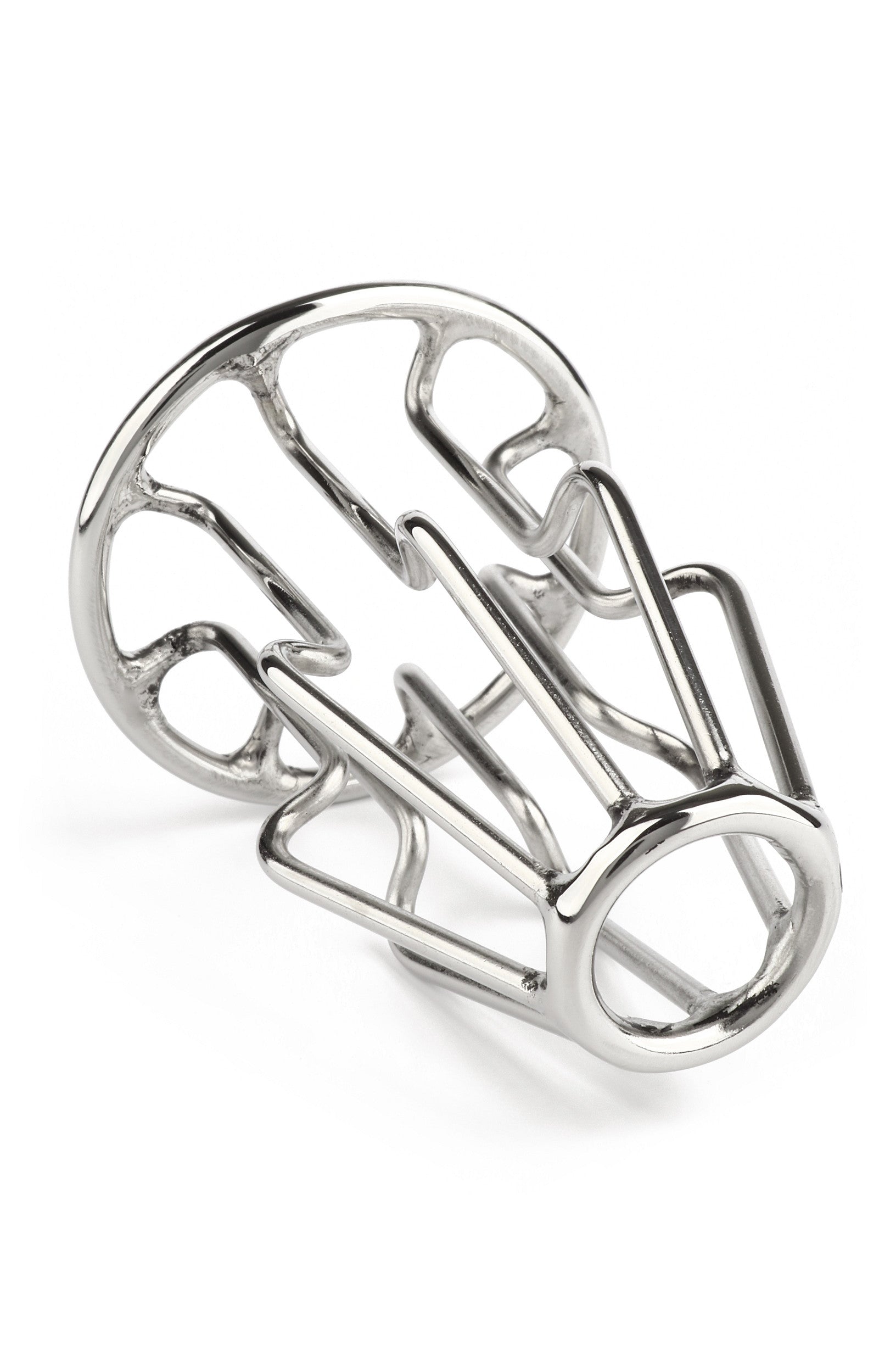 Mr. Steel Trapezoid Anal Plug Small