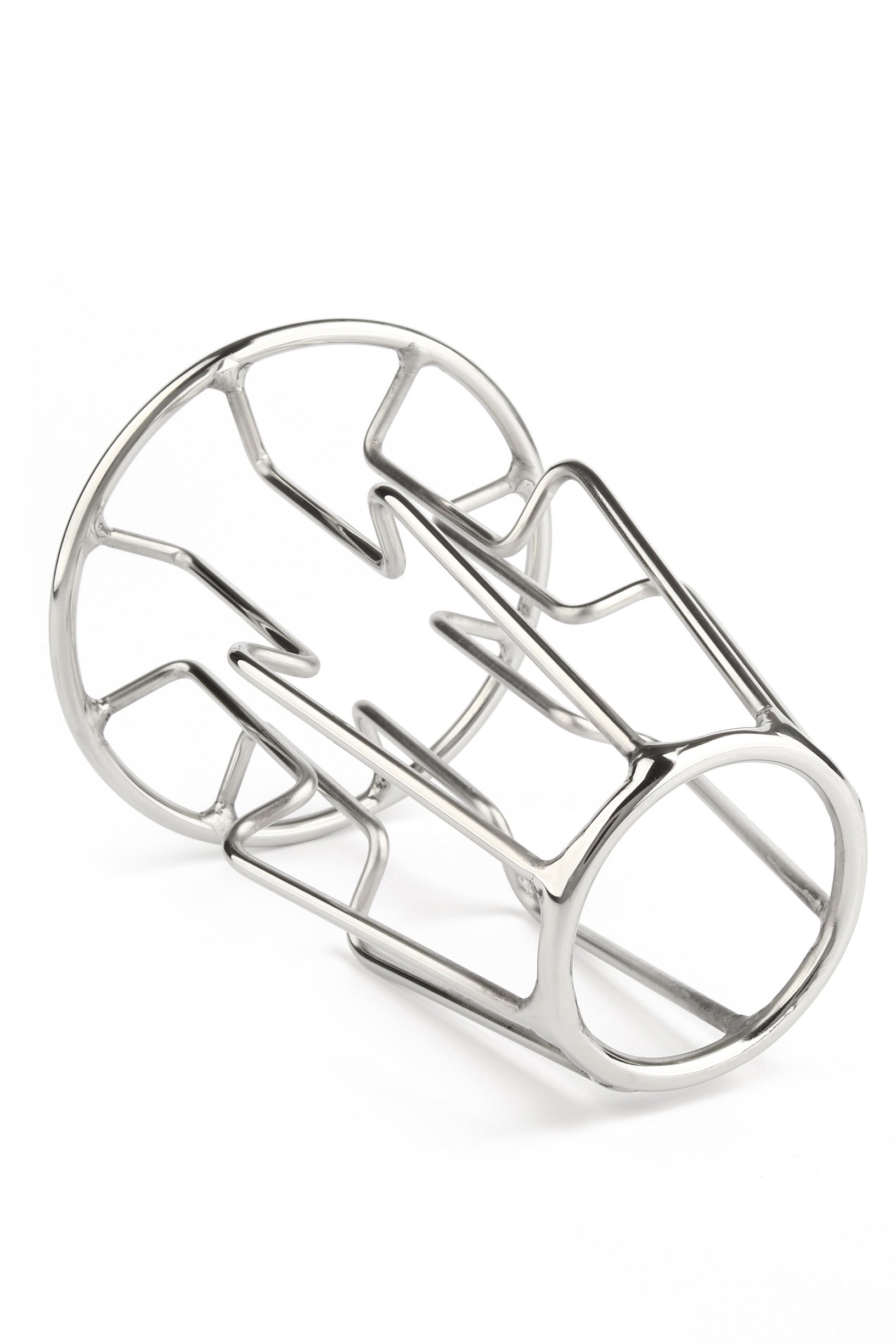 Mr. Steel Trapezoid Anal Plug Large