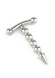 Mr. Steel Rod Ecstasy Beaded Penis Plug