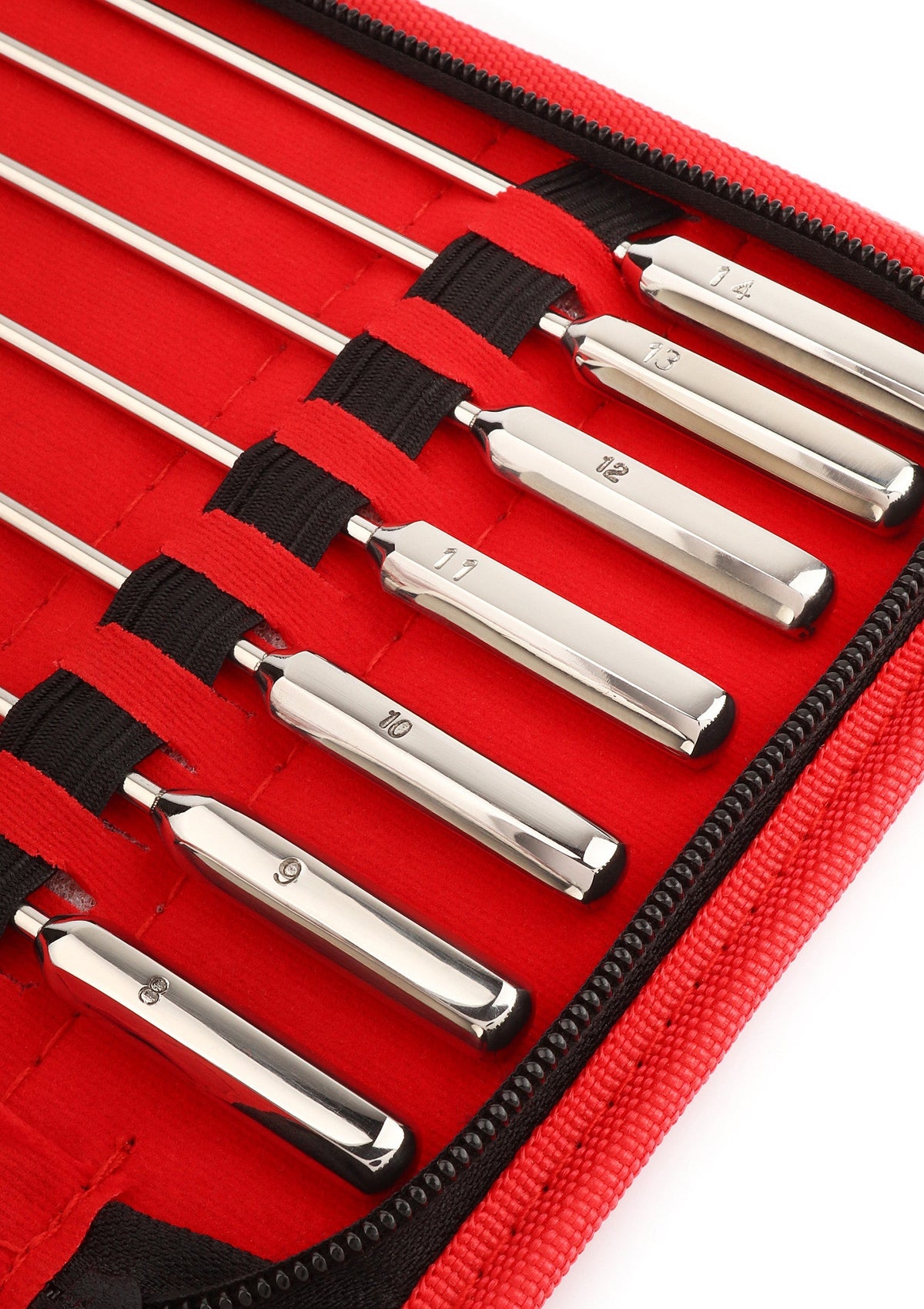 Mr. Steel Rosebud Urethral Sounds 13 pcs