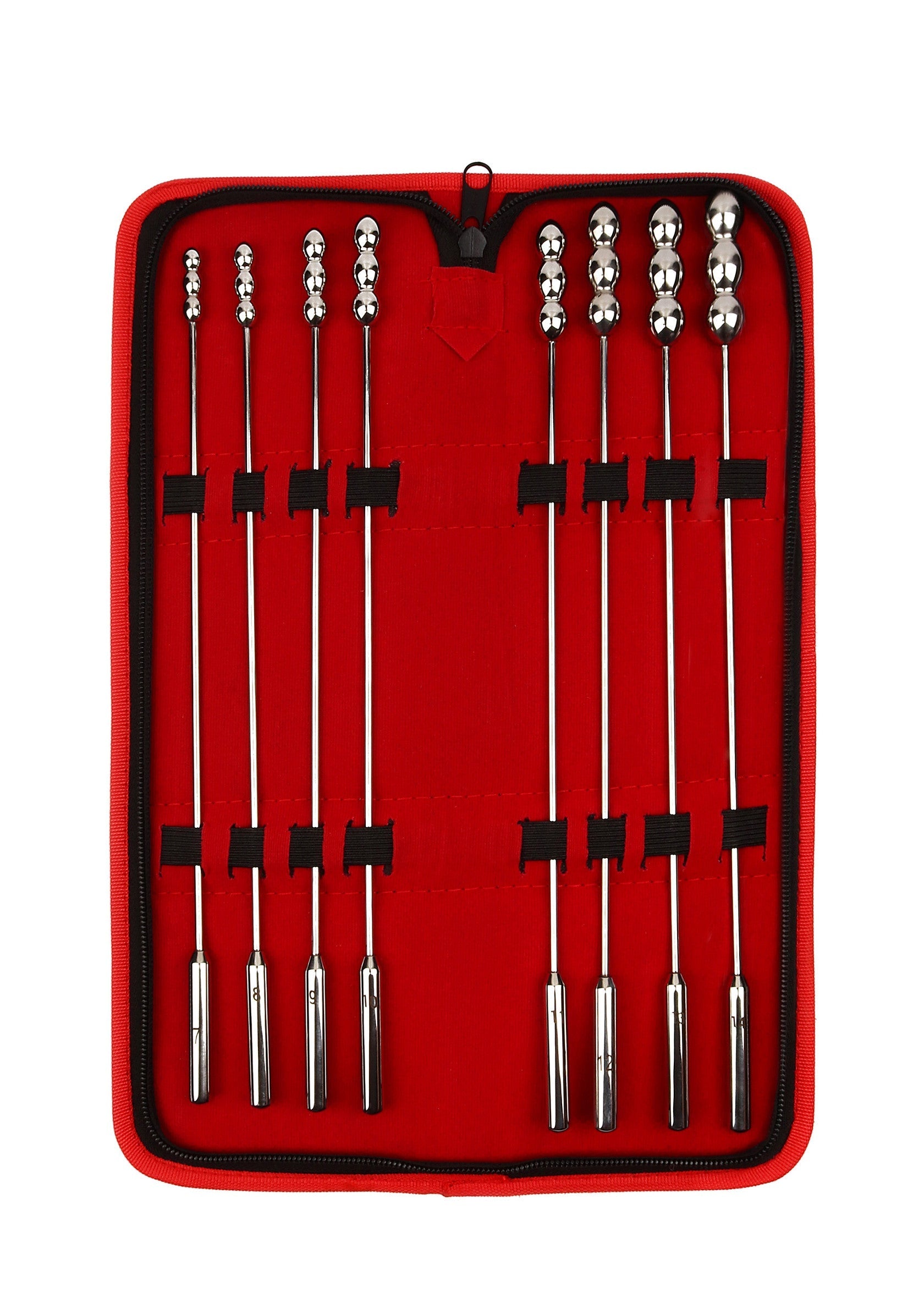 Mr. Steel Rosebud Urethral Sounds 8 pcs