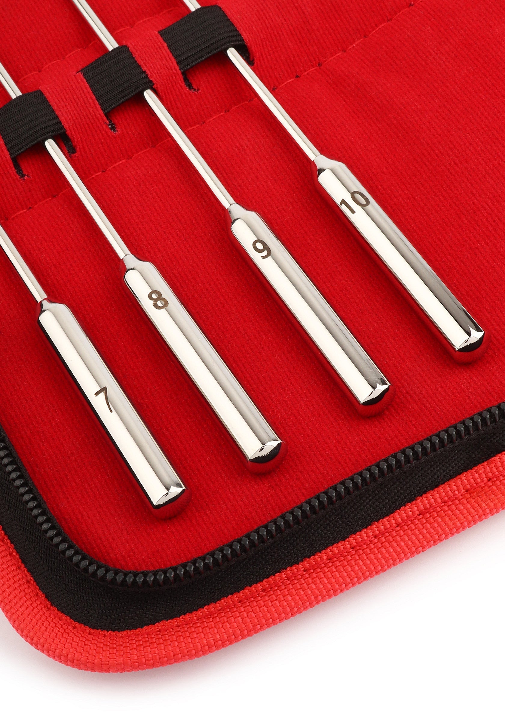 Mr. Steel Rosebud Urethral Sounds 8 pcs