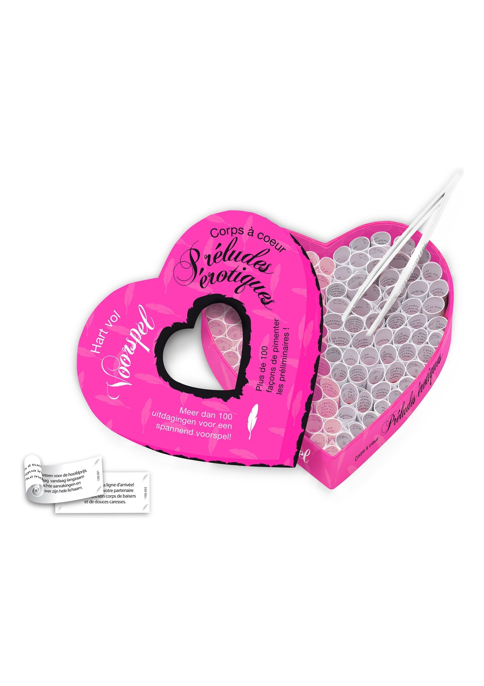 Tease & Please Hart/Coeur Foreplay NL/FR