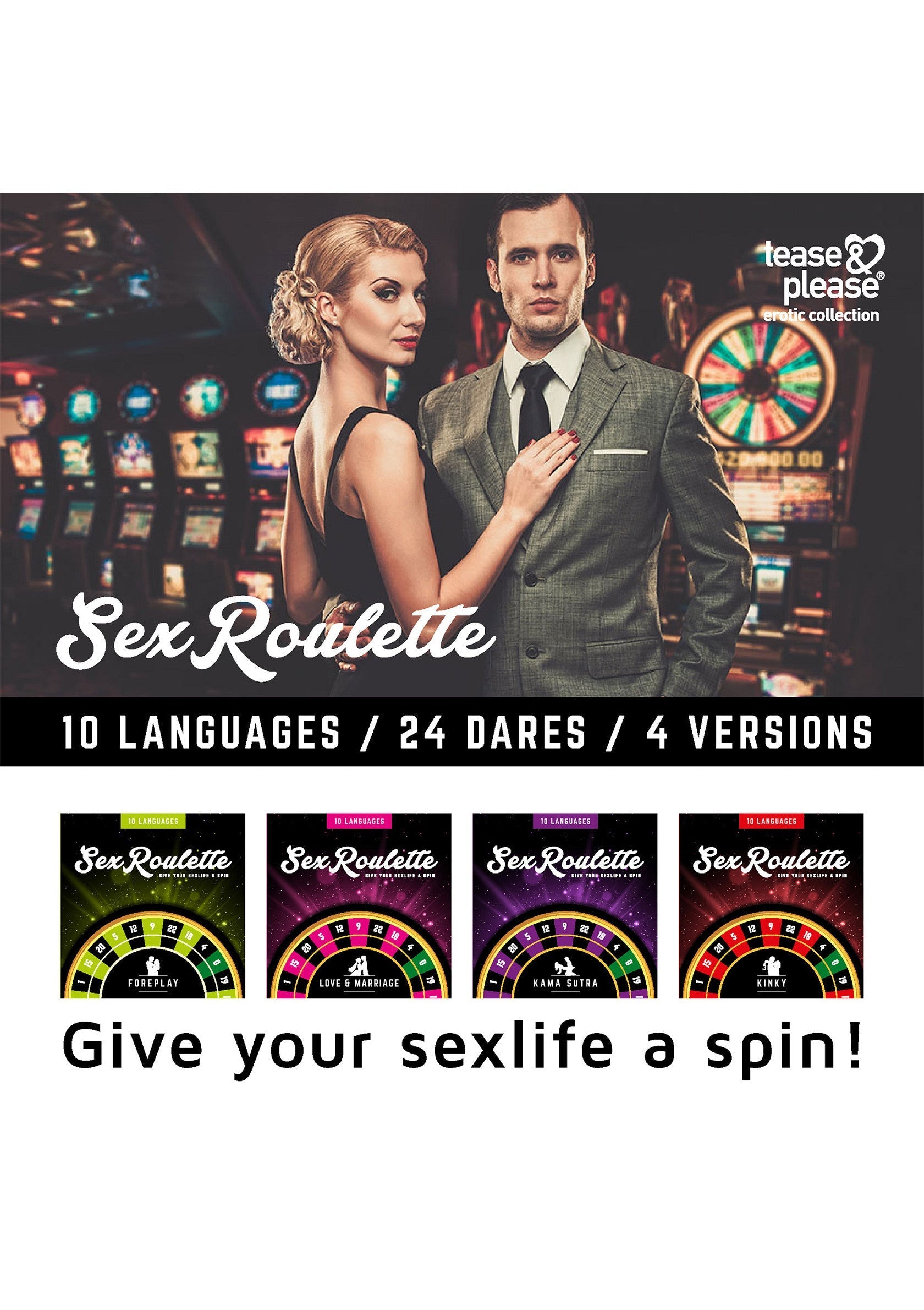 Tease & Please Foreplay 10 languages