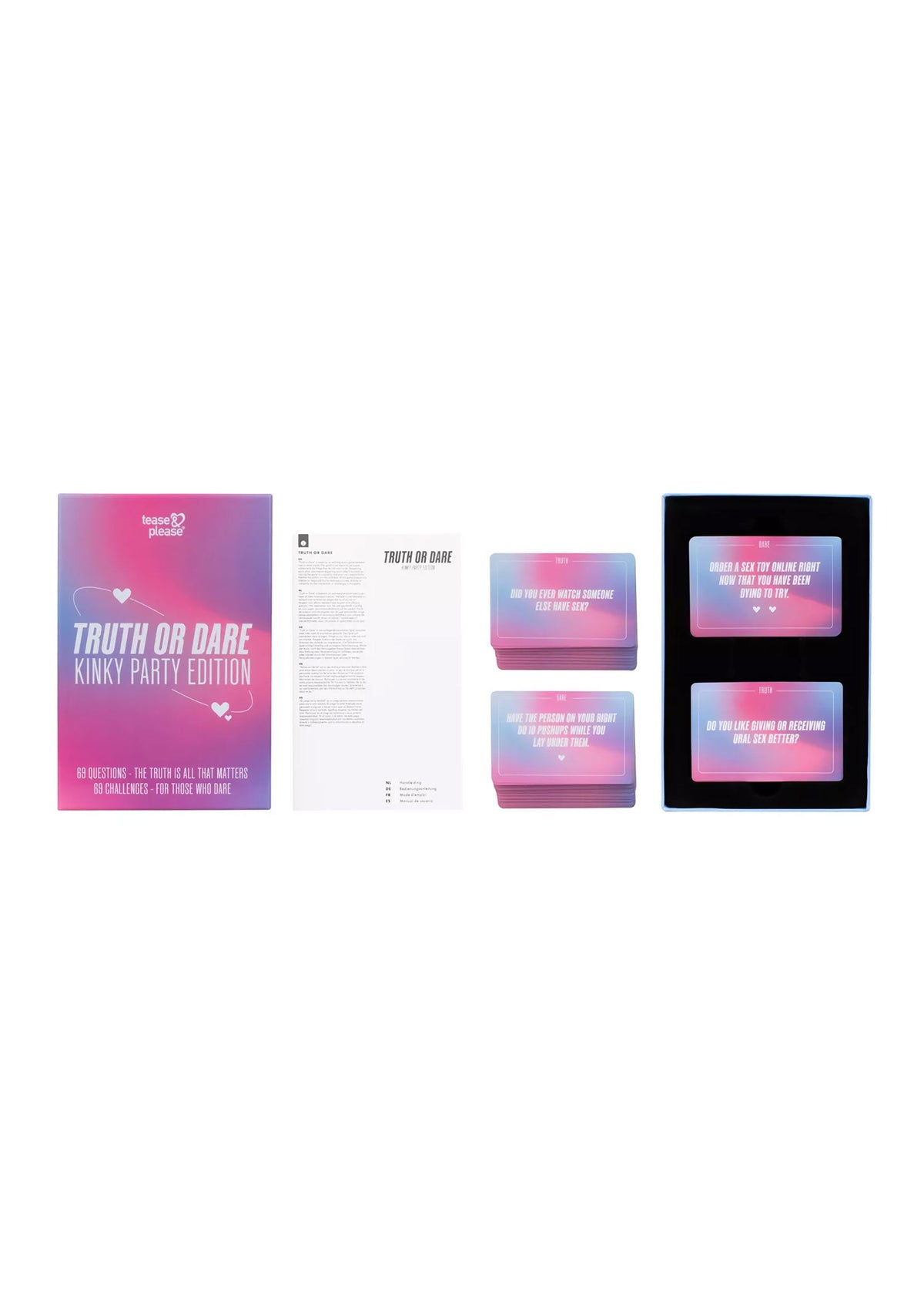 Tease & Please Truth or Dare Kinky Party Edition