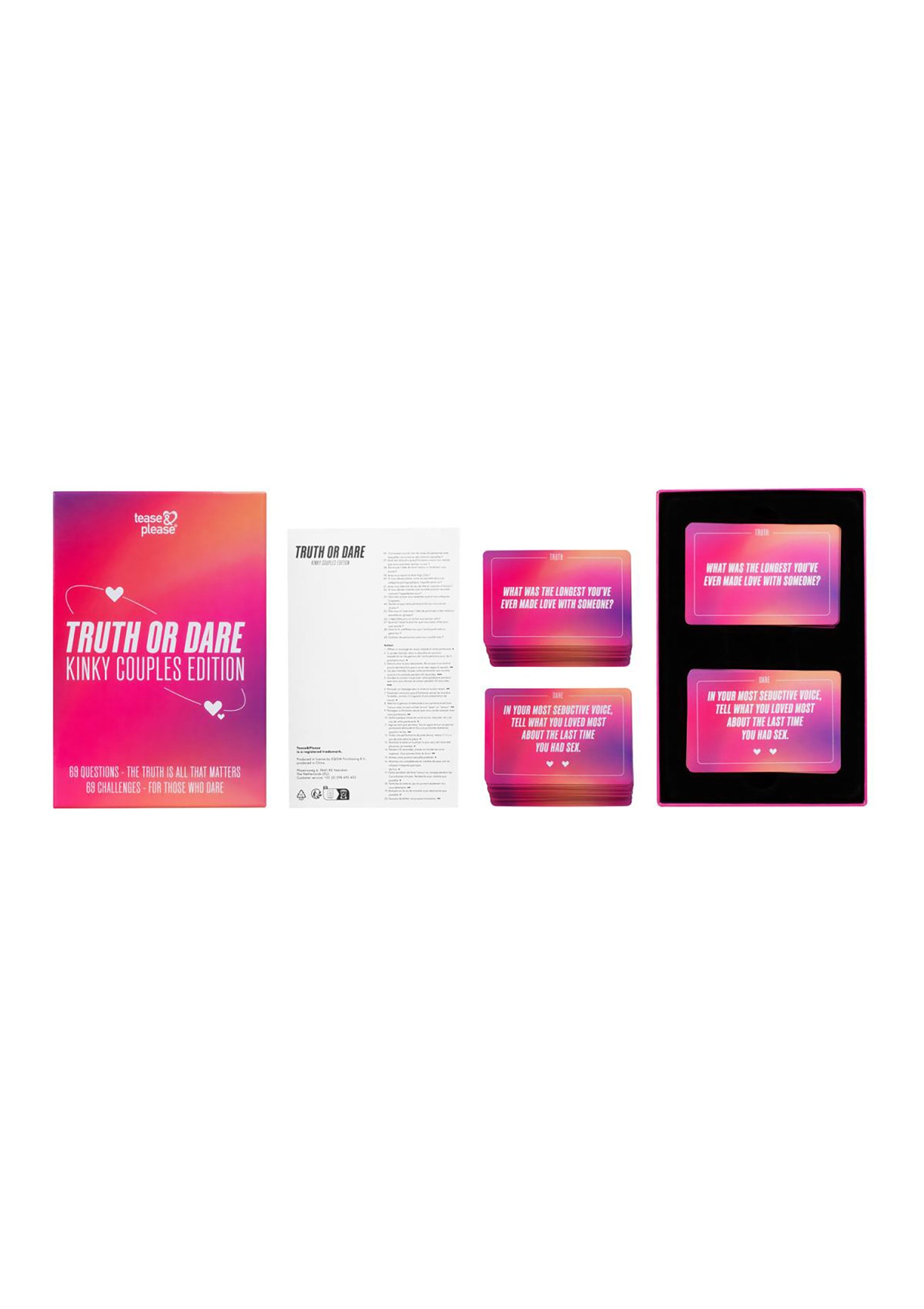 Tease & Please Truth or Dare Kinky Couples Edition