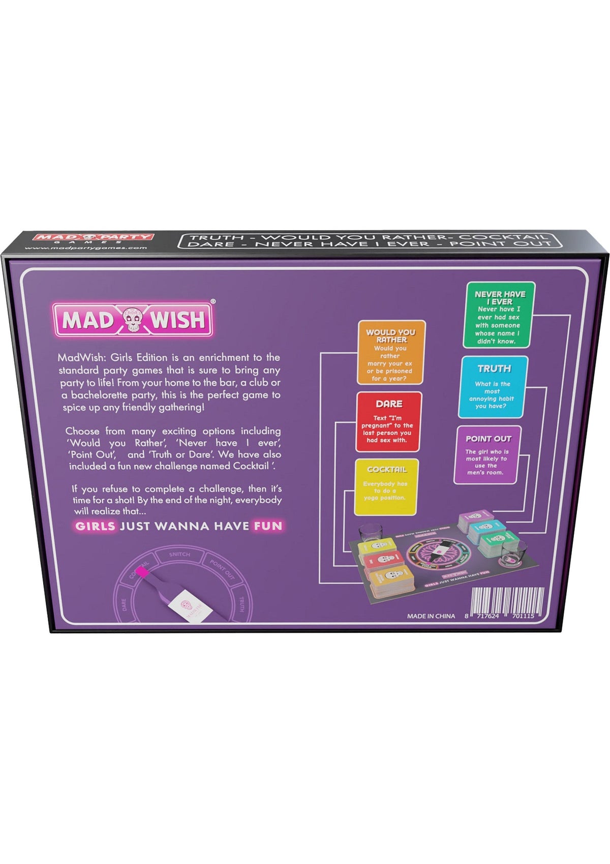 Mad Party Games MadWish Pro Girls Edition