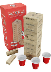 Mad Blox, le jeu de fête qui mettra l'ambiance ! Construisez, défiez vos amis et que la fête commence.; Mad Blox, het gezelschapsspel dat de sfeer erin brengt! Bouw, daag je vrienden uit en laat het feest beginnen.; Mad Blox, the party game that sets the mood! Build, challenge your friends and let the party begin.