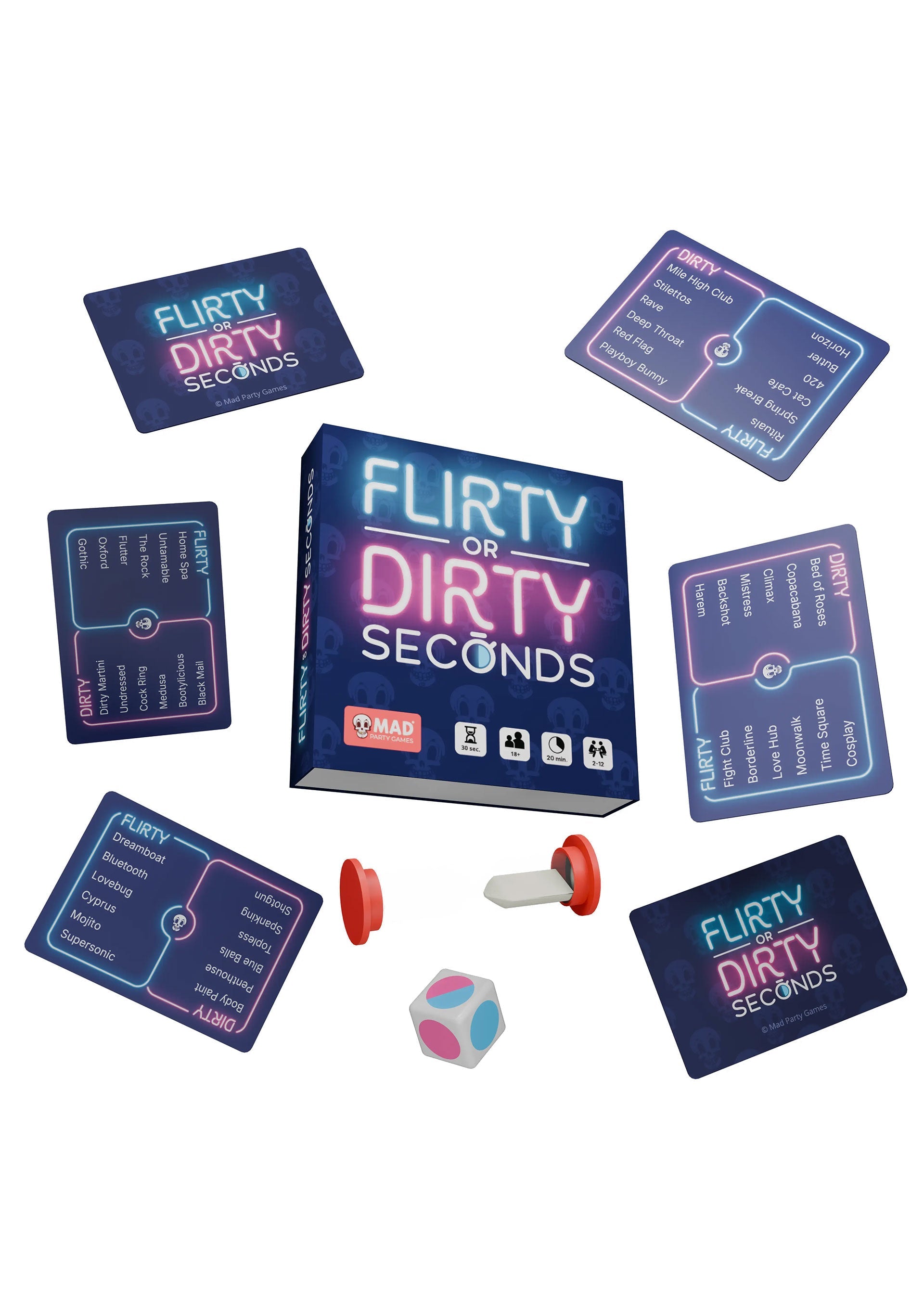 Mad Party Games Flirty & Dirty Seconds