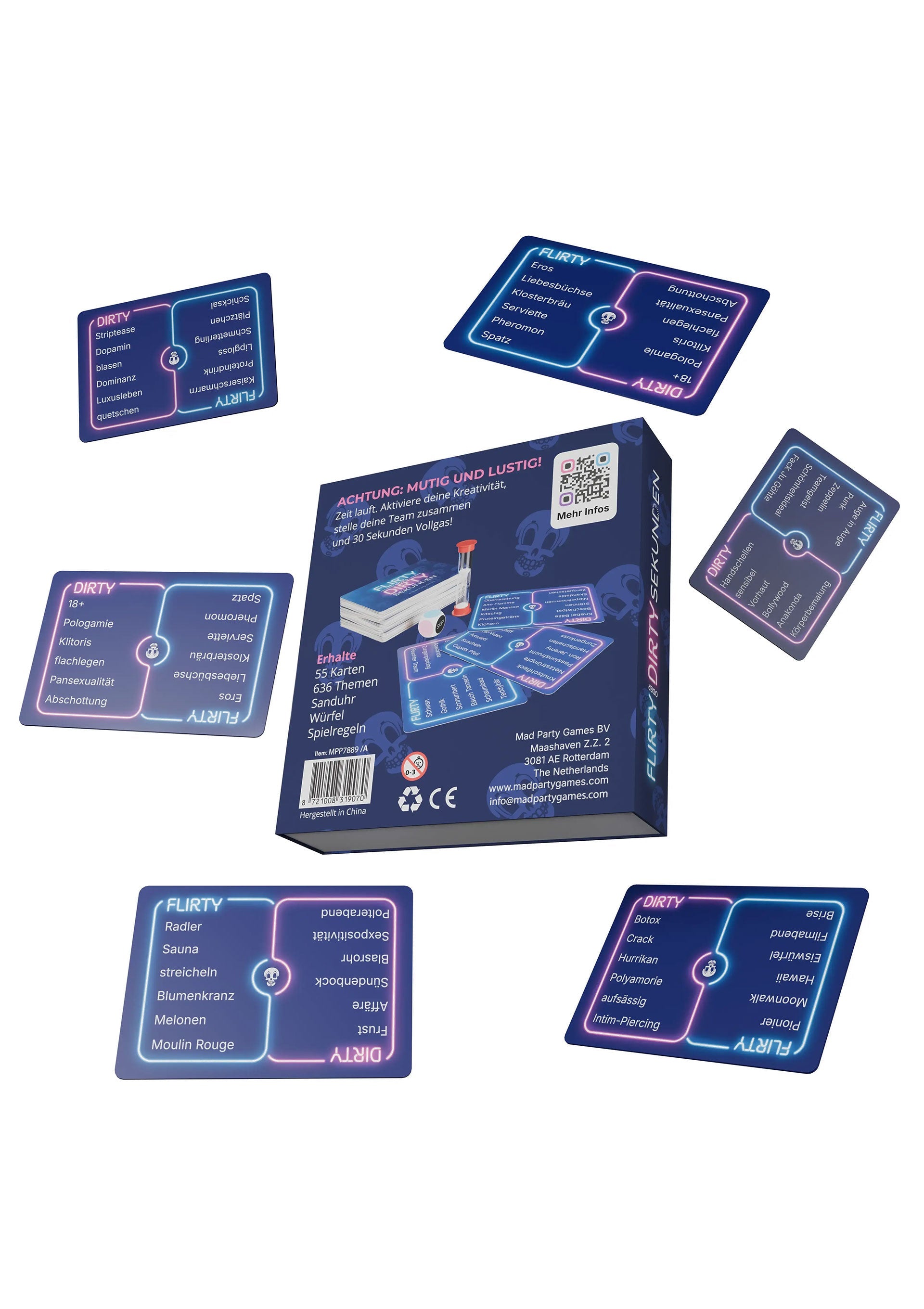 Mad Party Games Flirty & Dirty Seconds