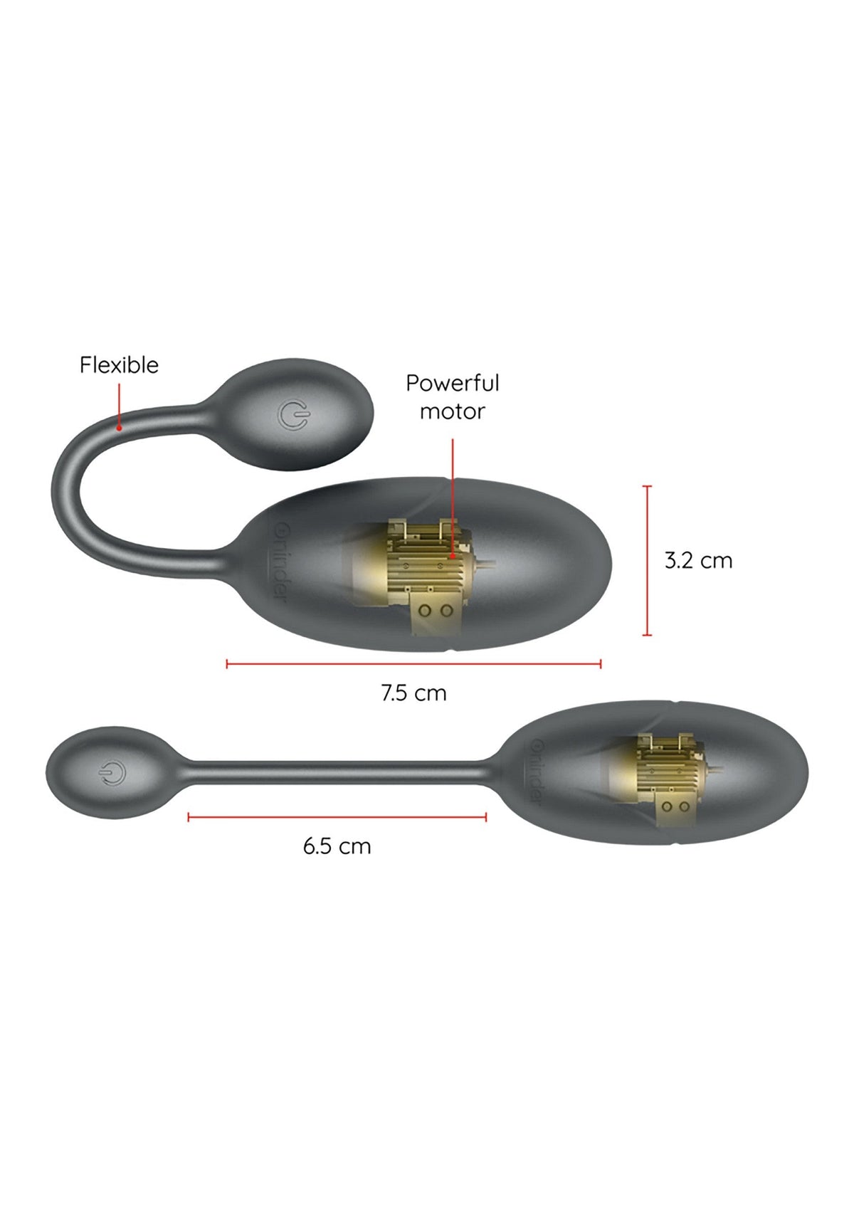 Oninder Tokyo Vibrating Egg + App