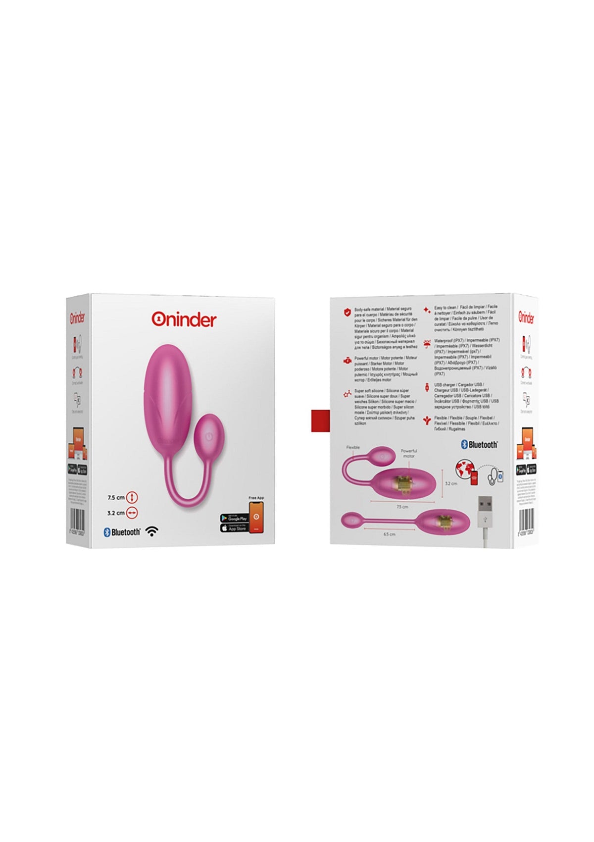 Oninder Tokyo Vibrating Egg + App