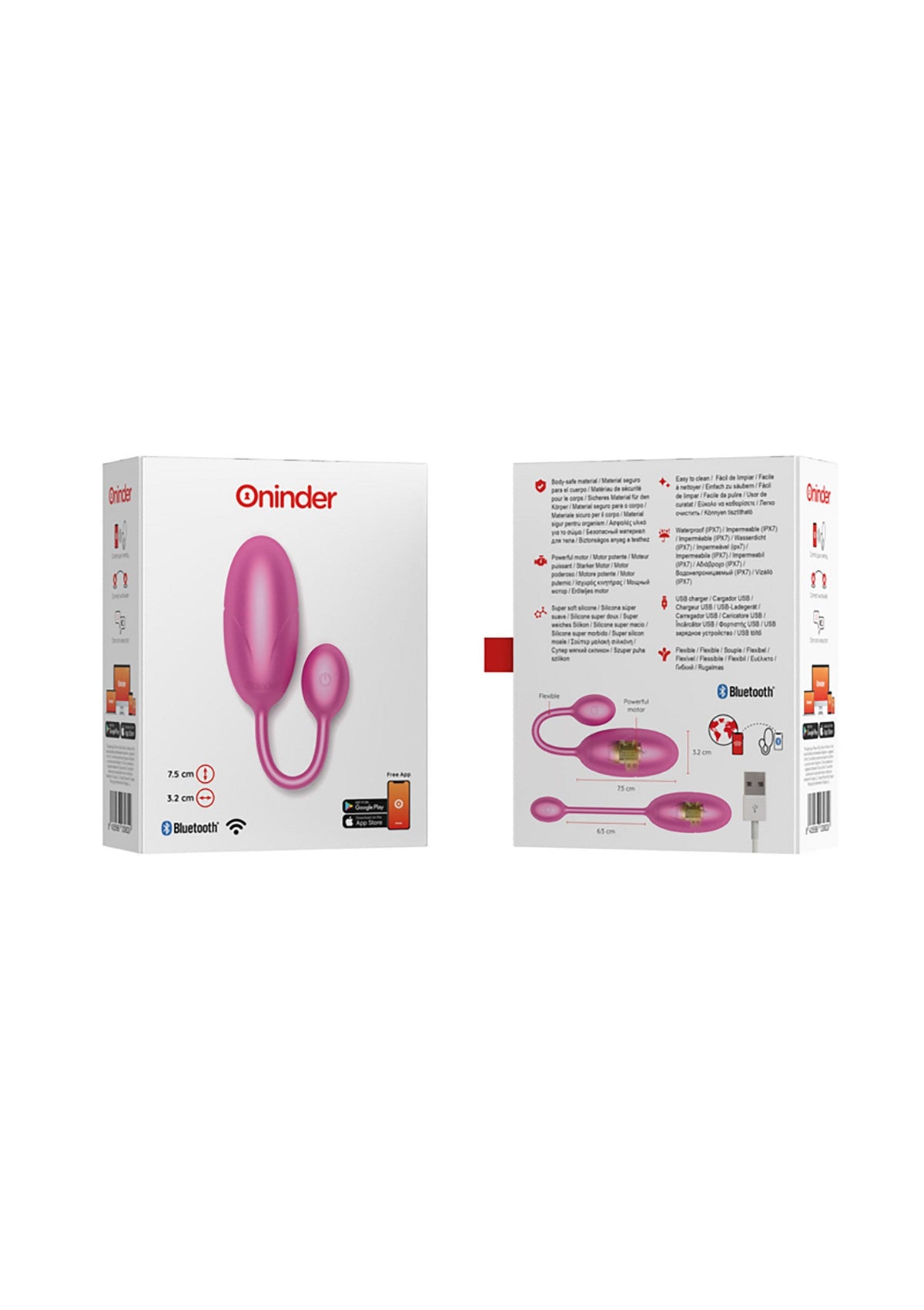 Oninder Tokyo Vibrating Egg + App