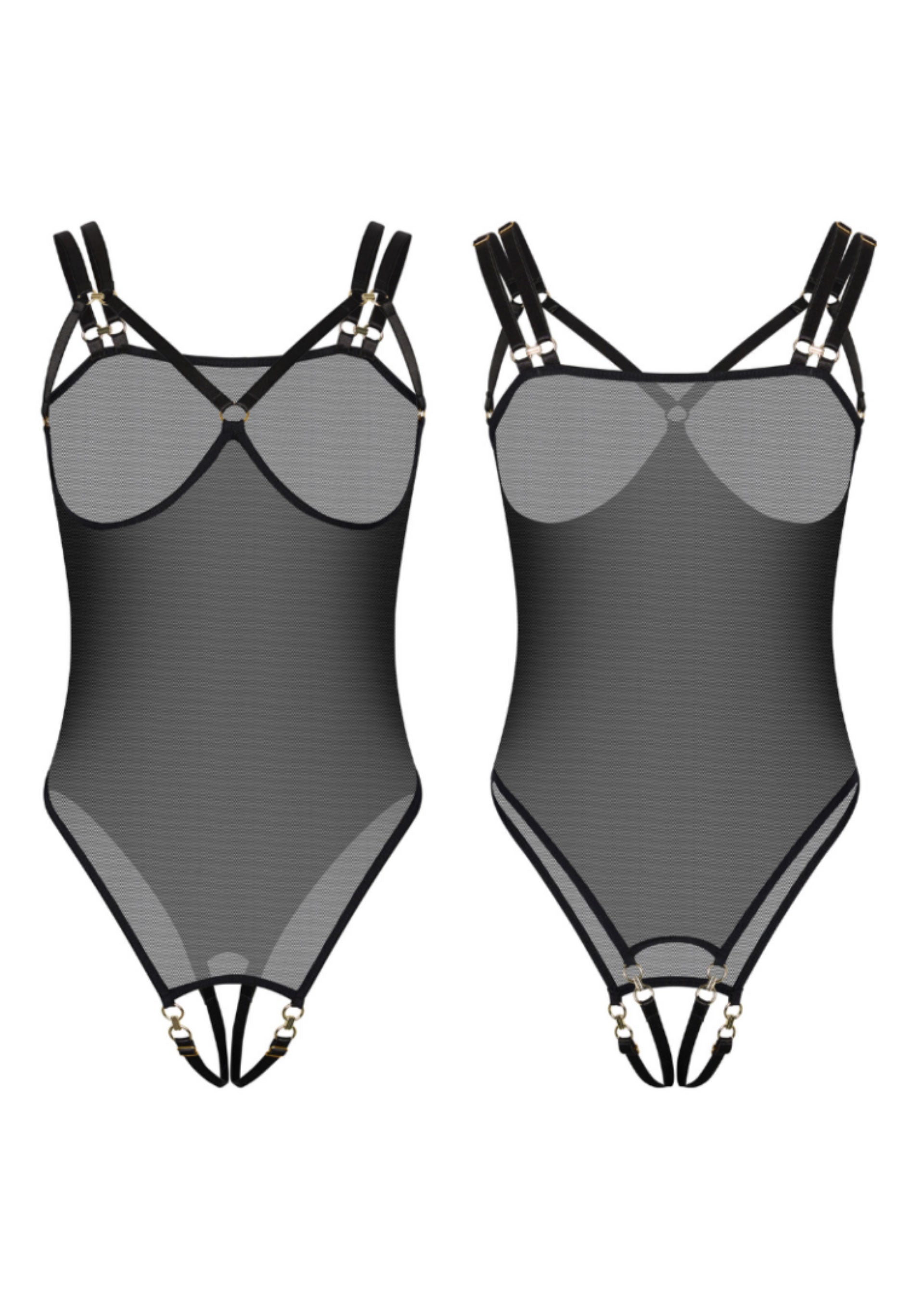 Kinky Diva Piquant Cupless & Crotchless Body