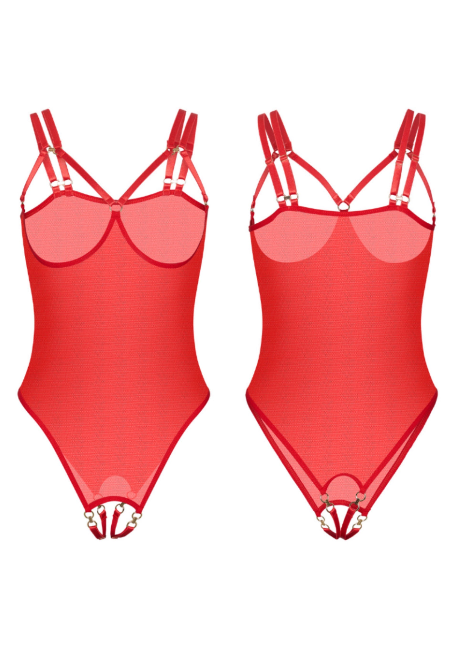 Kinky Diva Piquant Cupless & Crotchless Body