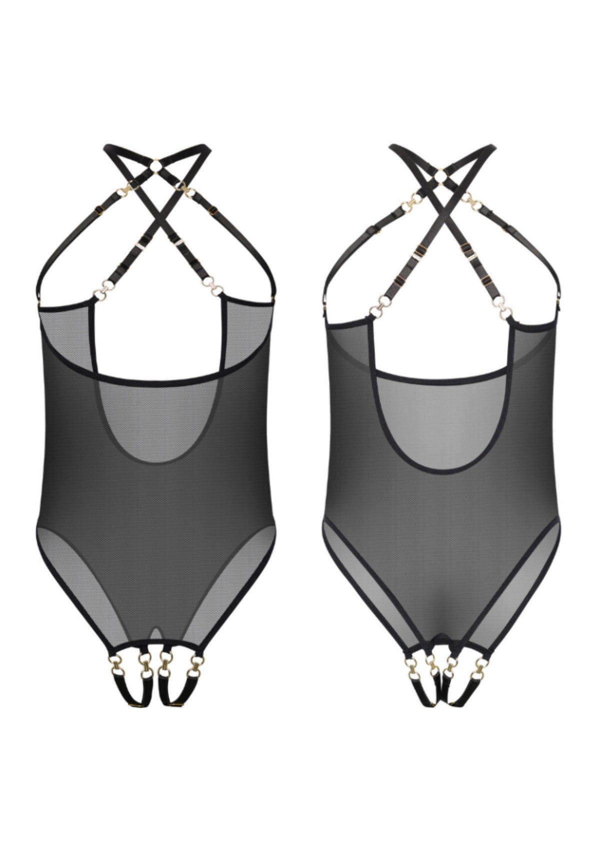 Kinky Diva Coquette Cupless & Crotchless Body