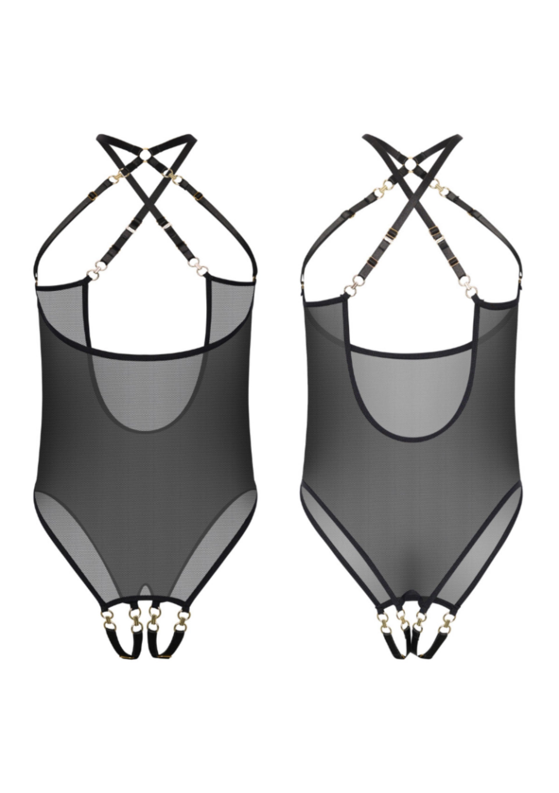 Kinky Diva Coquette Cupless & Crotchless Body