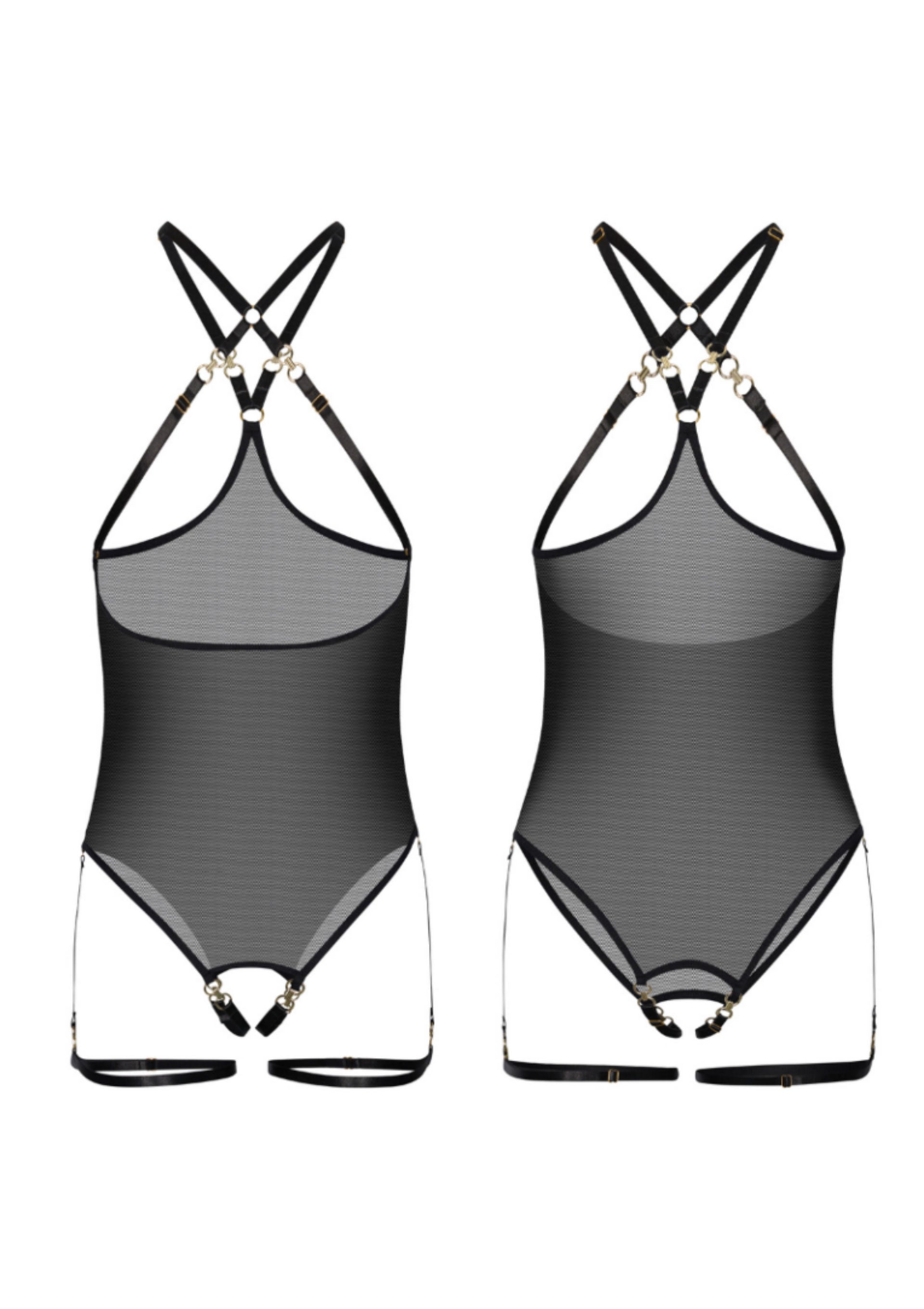 Kinky Diva Risque Cupless & Crotchless Body
