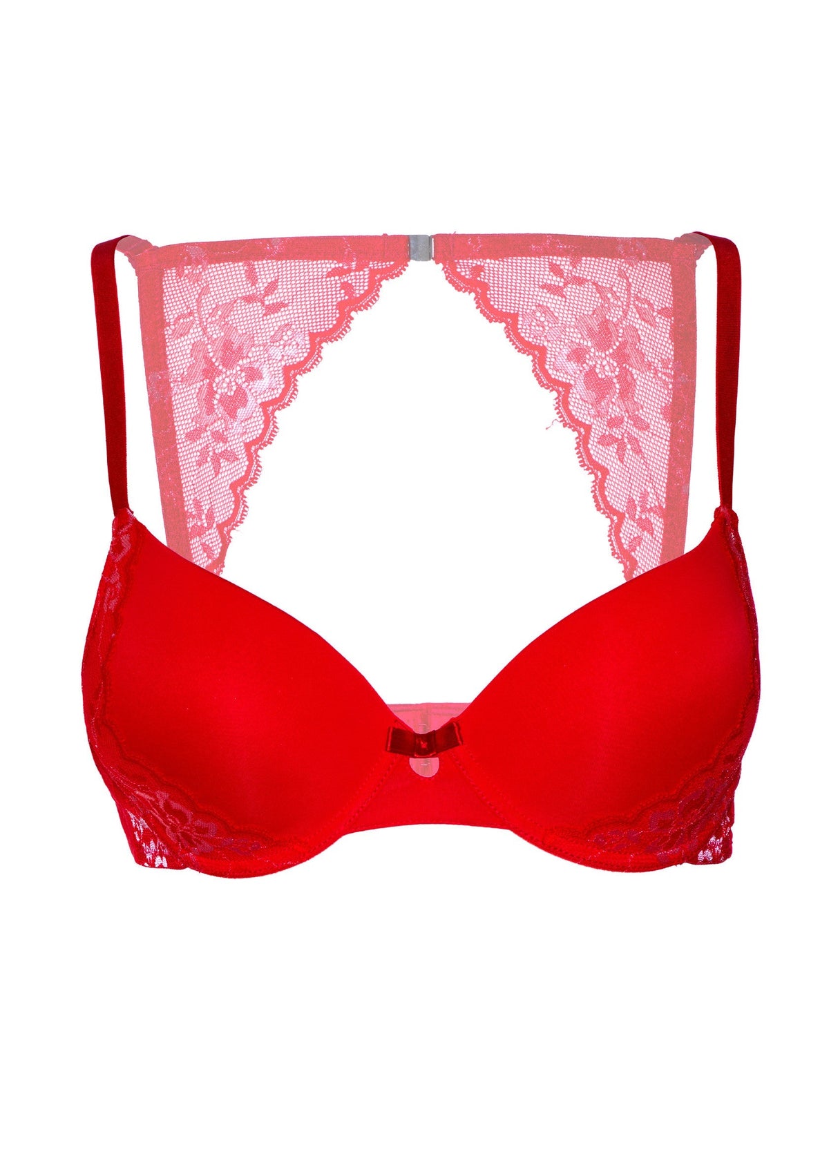 Daring Intimates Push-up bra w/ lace racerback
