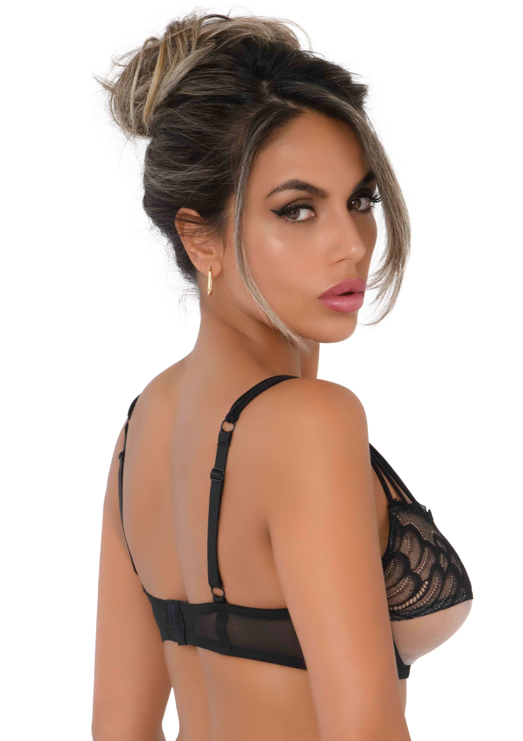 Daring Intimates Unlined bra with faux underbust