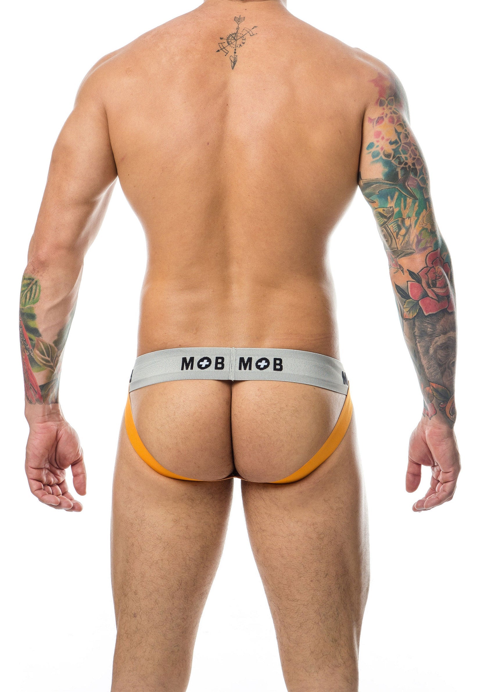 Jockstrap MOB pour hommes, confort et maintien parfaits. Découvrez notre collection de sous-vêtements masculins.; MOB jockstrap voor heren, perfect comfort en ondersteuning. Ontdek onze collectie herenondergoed.; MOB men's jockstrap, perfect comfort and support. Discover our collection of men's underwear.