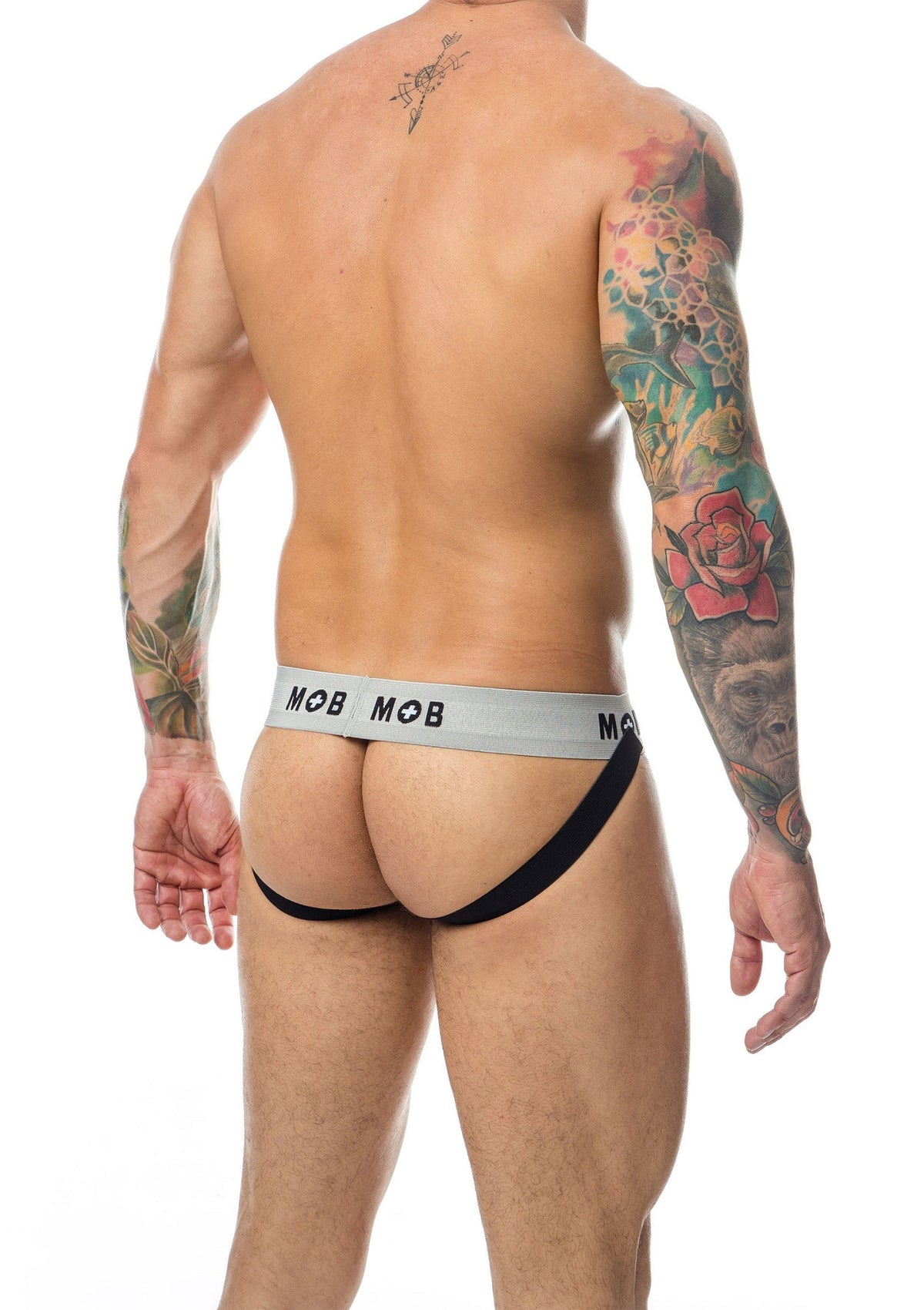 Jock-strap MOB, dos athlétique, confort et maintien assurés. Parfait pour le sport et les moments intimes.; MOB jockstrap, atletische rug, comfort en ondersteuning gegarandeerd. Perfect voor sport en intieme momenten.; MOB jockstrap, athletic back, comfort and support guaranteed. Perfect for sports and intimate moments.