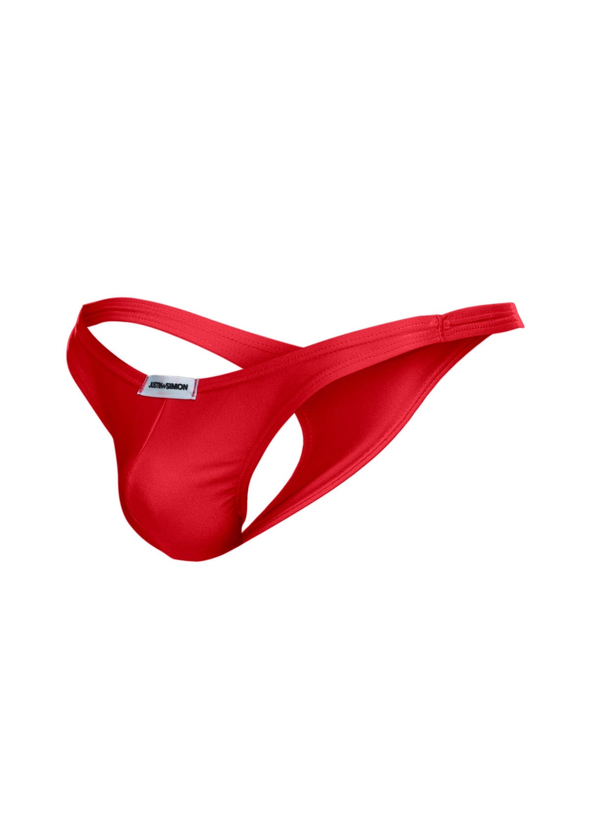 String rouge pour homme. Sous-vêtement masculin sexy et confortable. Idéal pour se sentir confiant et séduisant.; Rode string voor heren. Sexy en comfortabel herenondergoed. Ideaal om je zelfverzekerd en aantrekkelijk te voelen.; Red men's thong. Sexy and comfortable men's underwear. Ideal for feeling confident and attractive.
