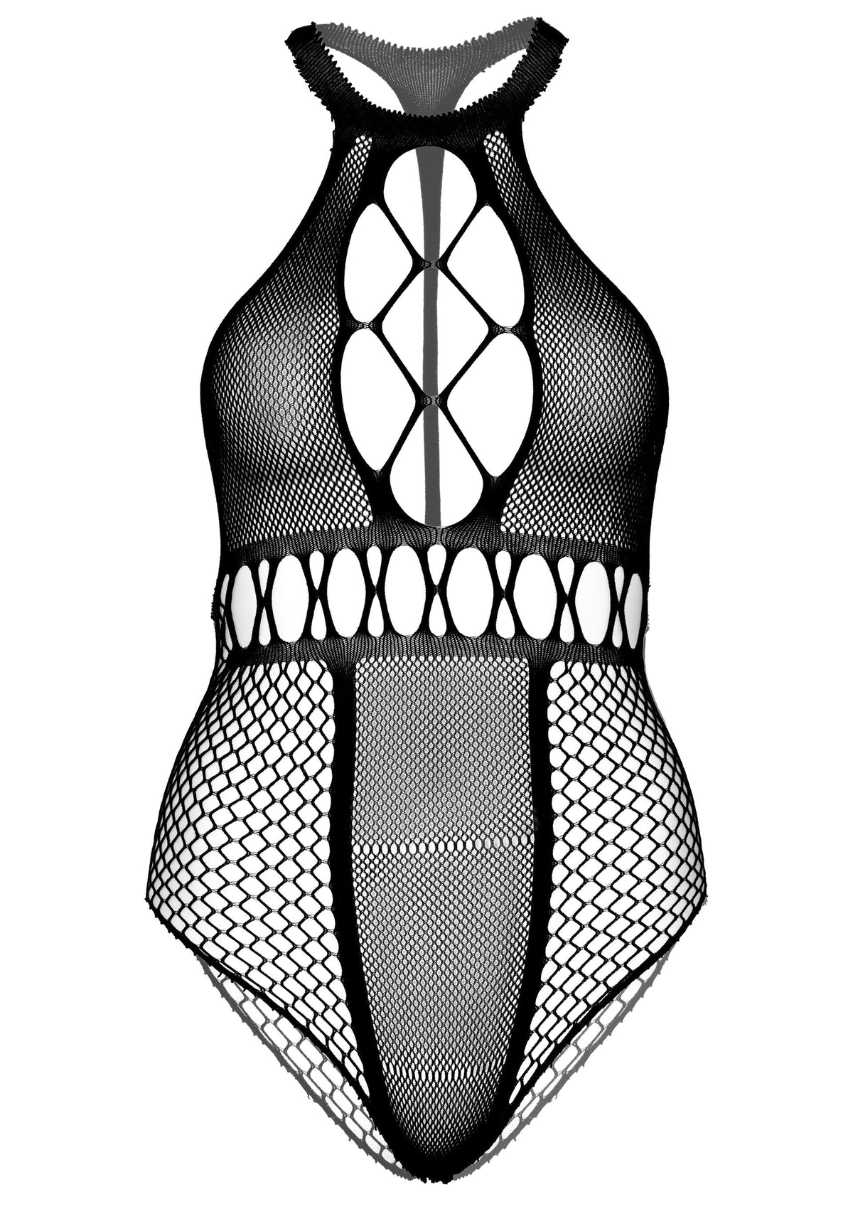 Leg Avenue Plus Seamless Halter Bodysuit