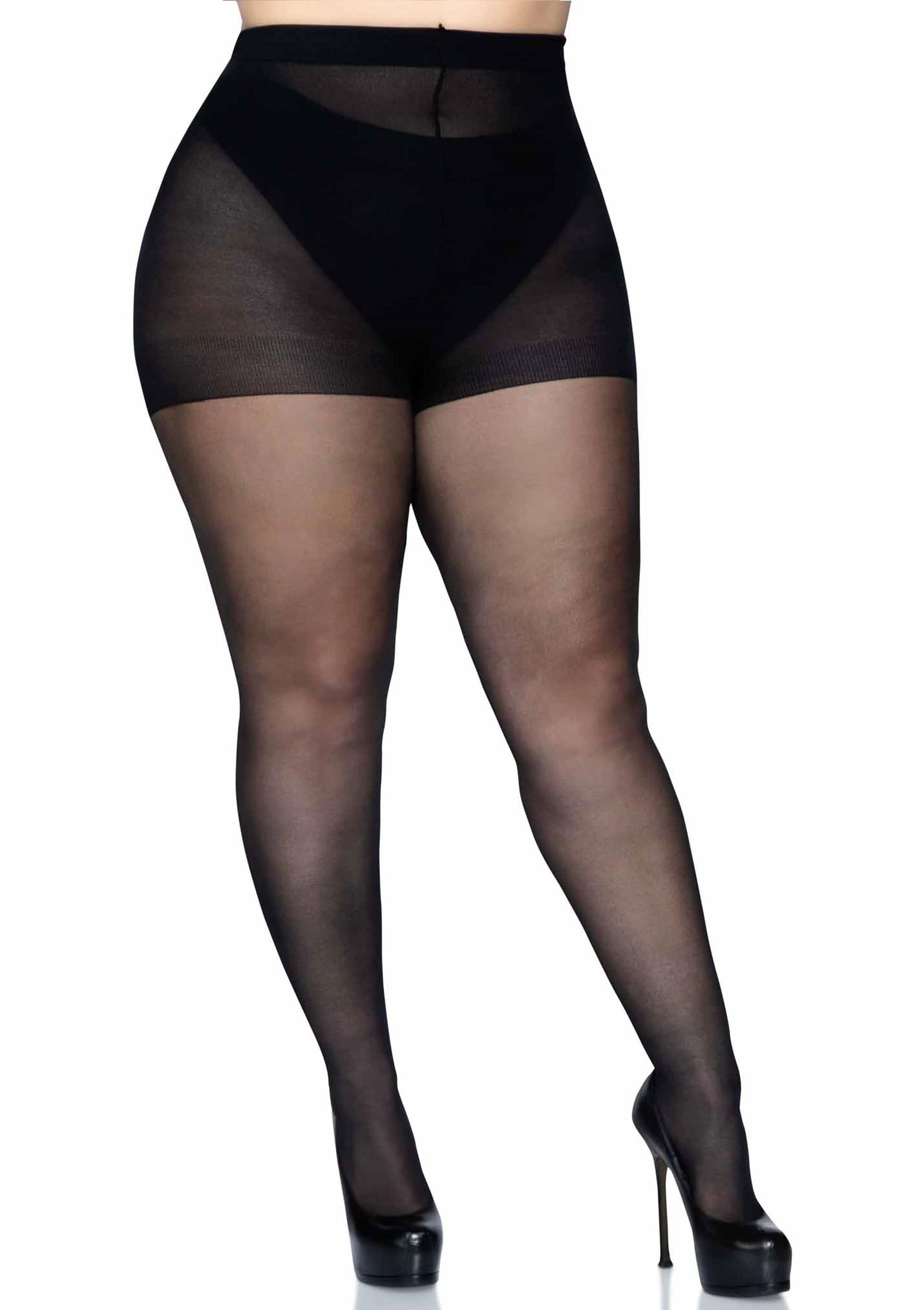 Leg Avenue Plus Backseam Pantyhose