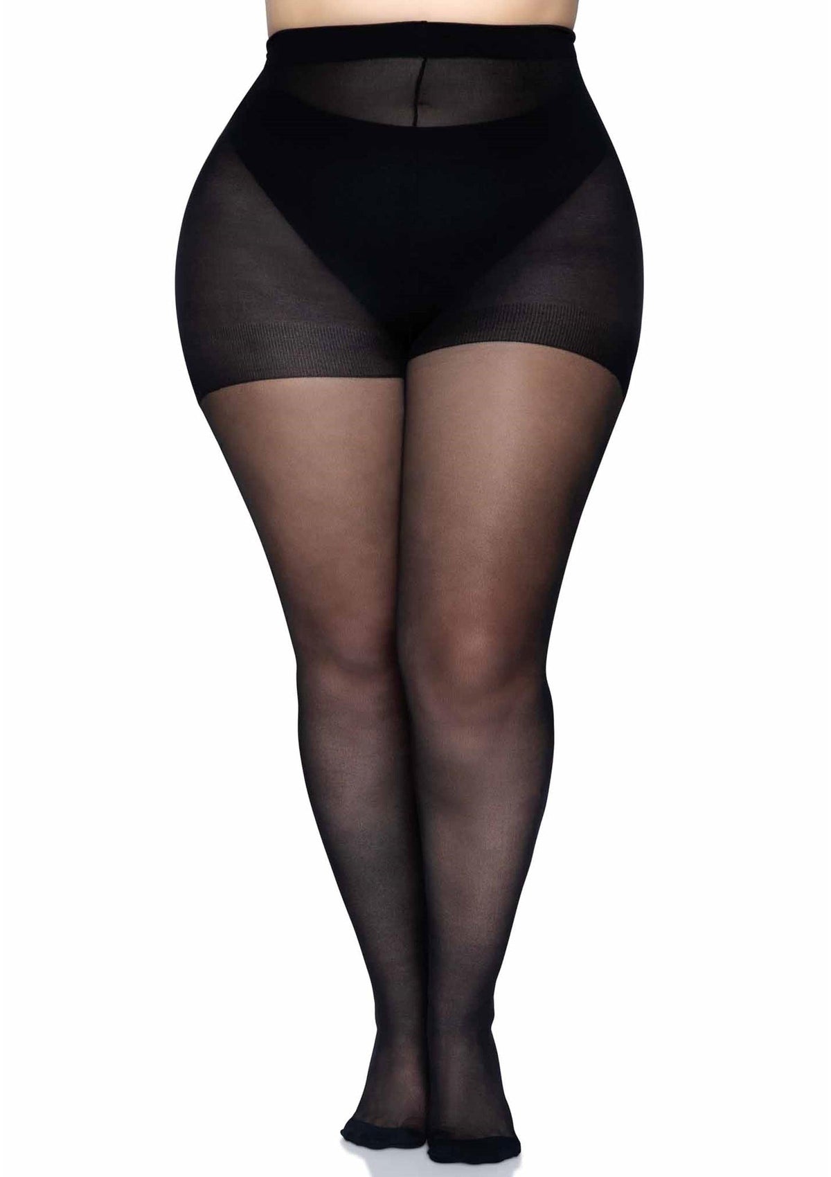 Leg Avenue Plus Backseam Pantyhose