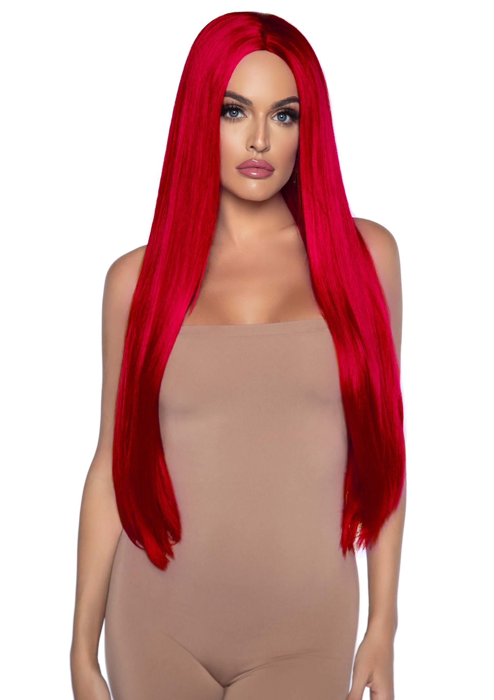 Leg Avenue Long Straight Center Part Wig