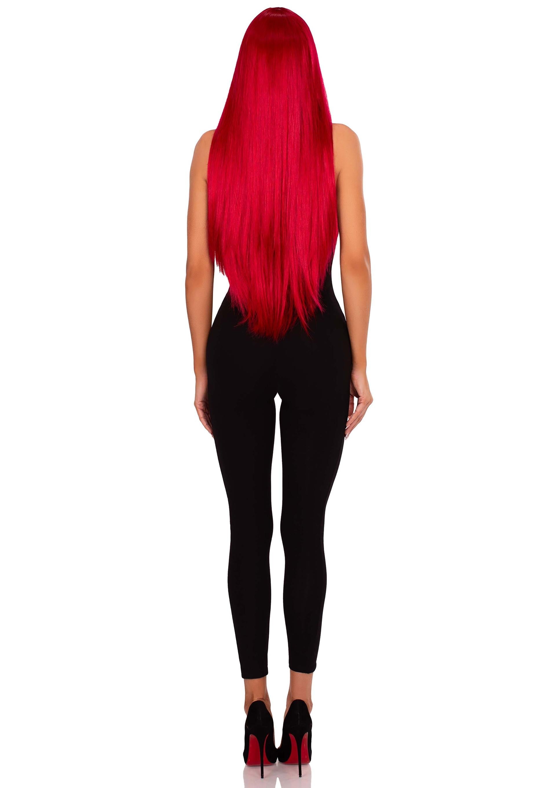 Leg Avenue Long Straight Center Part Wig