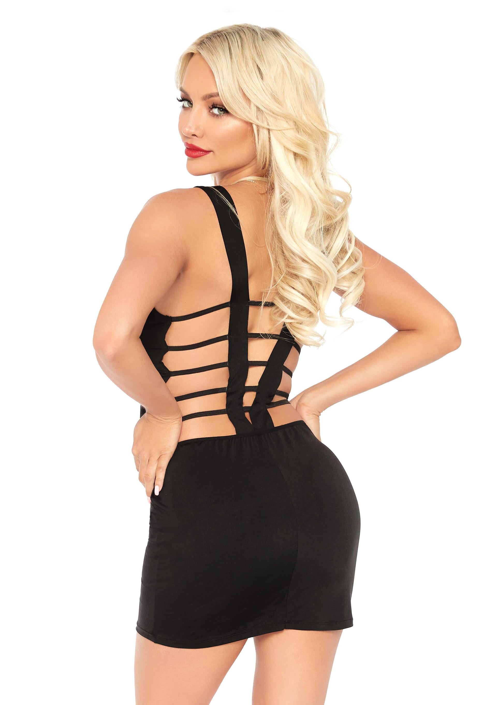 Leg Avenue Deep-V Mini Dress