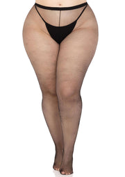 Leg Avenue Plus Elastane Micro Net Tights